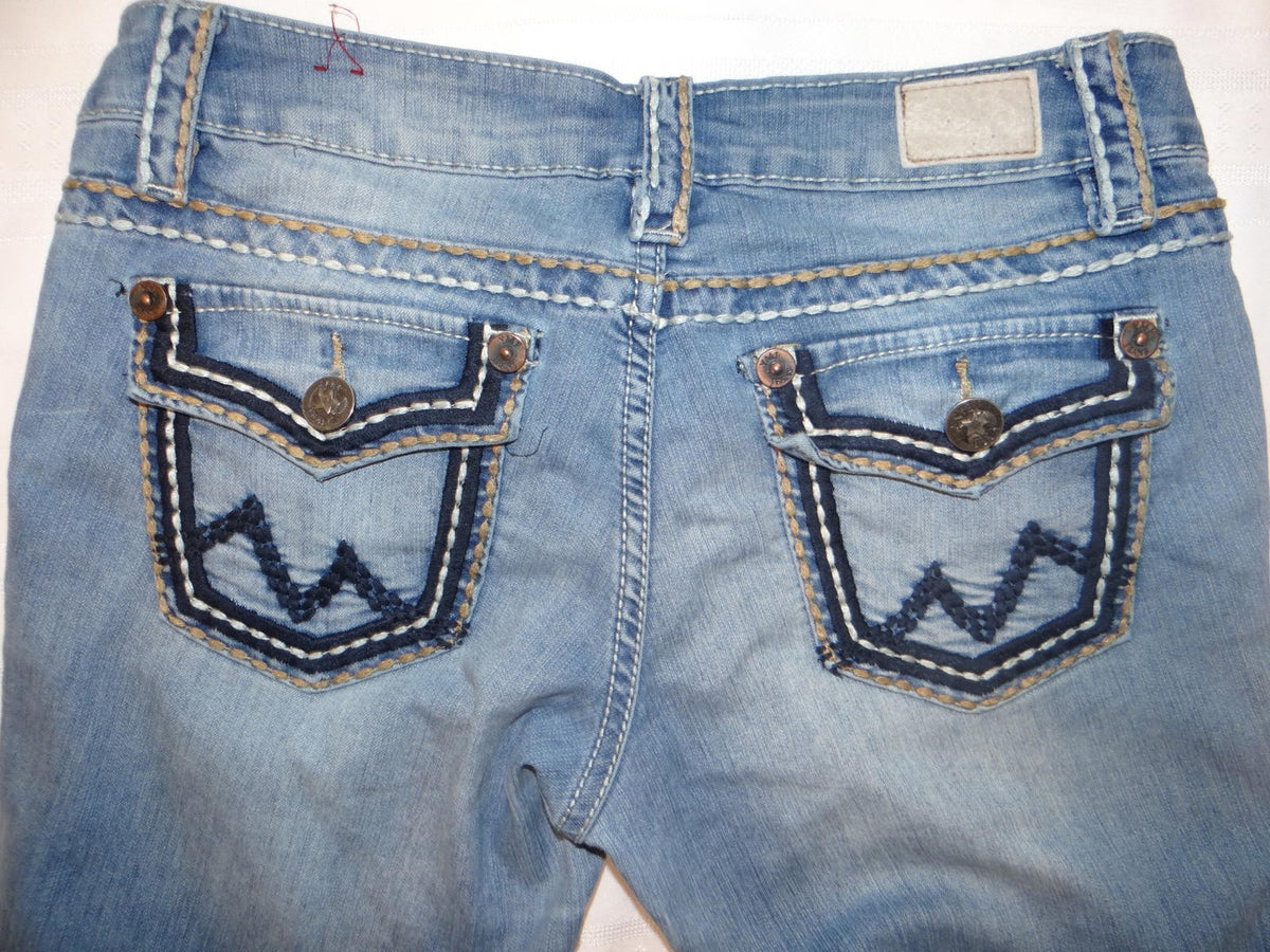 Vintage Y2K YMI Women's Boot Cut Jeans Light Wash Size 73