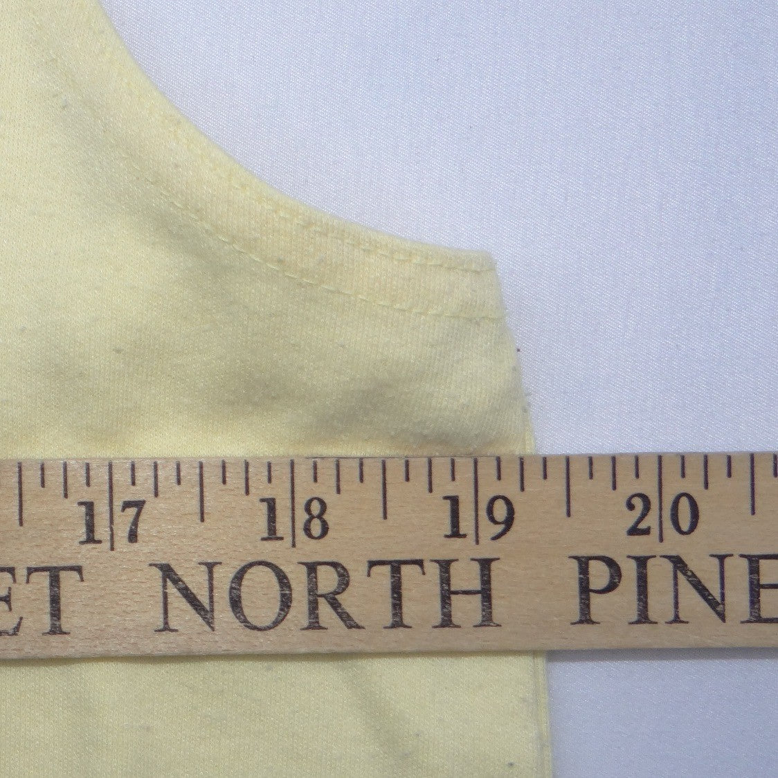 Michael Kathy Mims Cole Womens Sleeveless Knit Tank Top Pale Yellow Scoop Neck