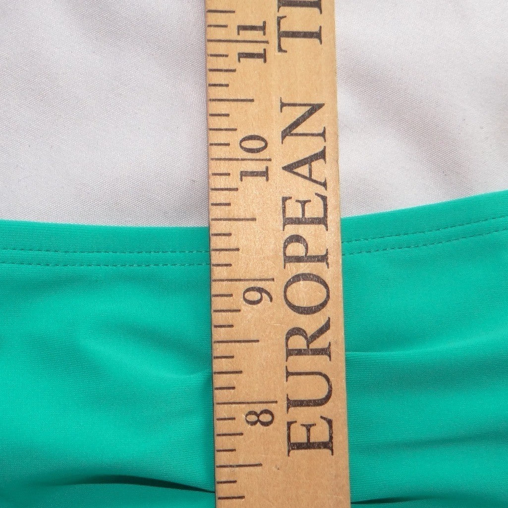 NWT Cupshe Teal Green Ring Detail Braided Wrap Bikini Set Size M11