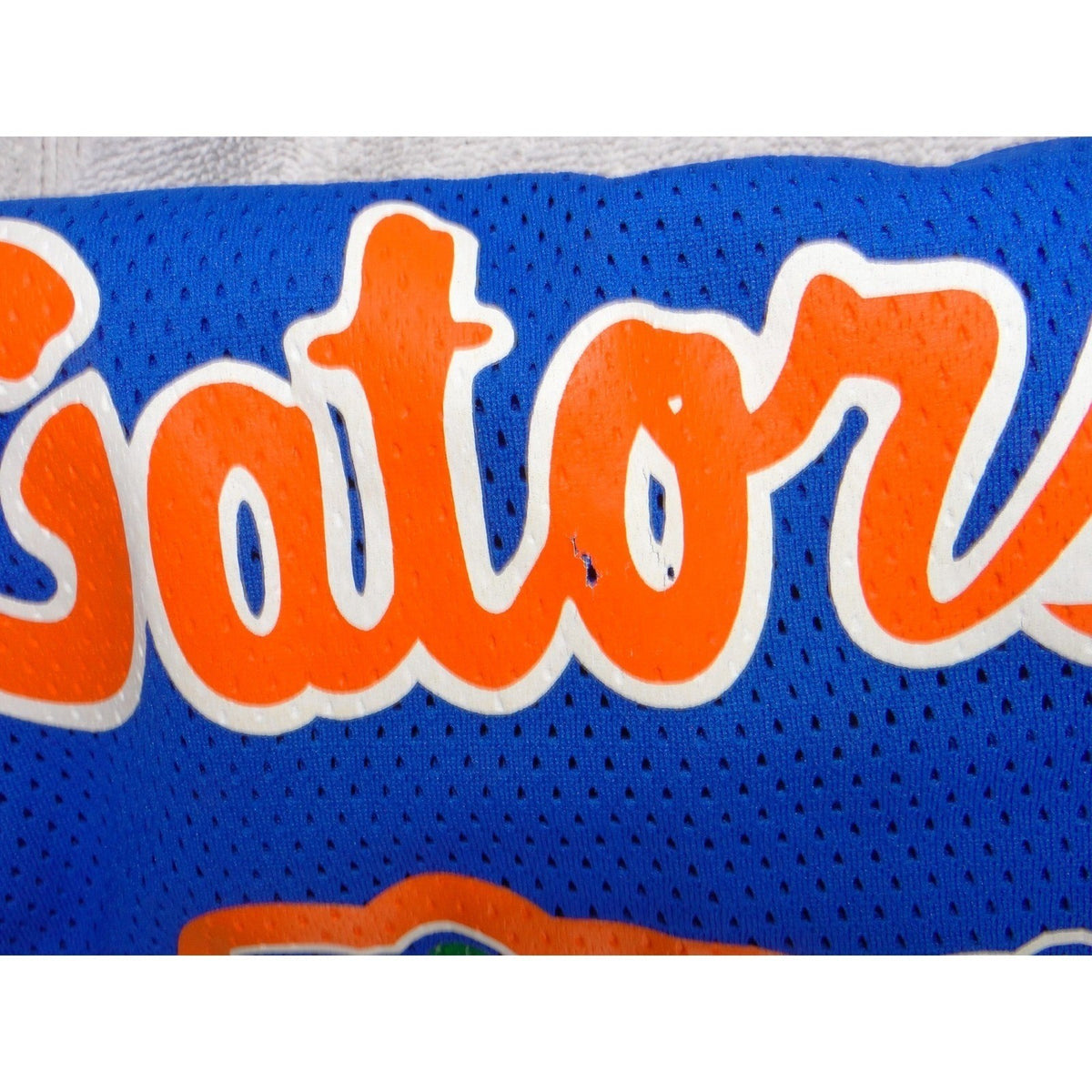 Franklin Florida Gators Mesh Jersey Youth Medium Blue V Neck Short Sleeve Logo6