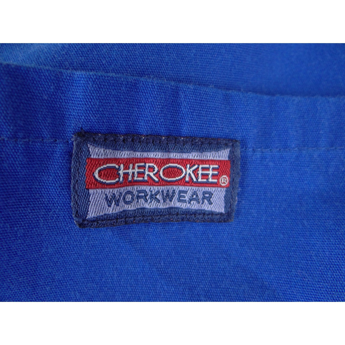 Cherokee Workwear Royal Blue Scrub Pants Women XS Drawstring Cargo Pocket5