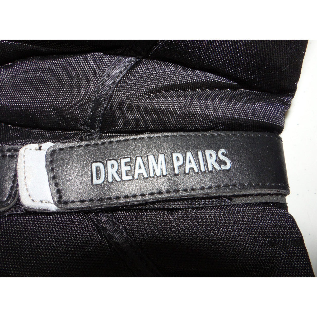 Dream Pairs Kids Black Insulated Waterproof Snow Boots Faux Fur Lined Size 37