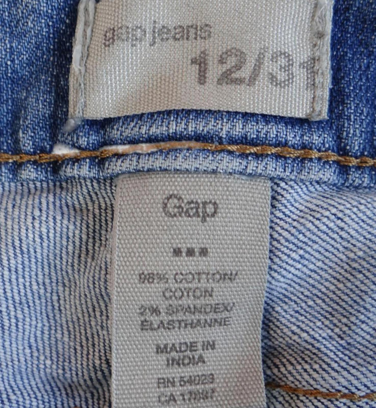 Gap Women's Light Blue Denim Shorts Size 12/312