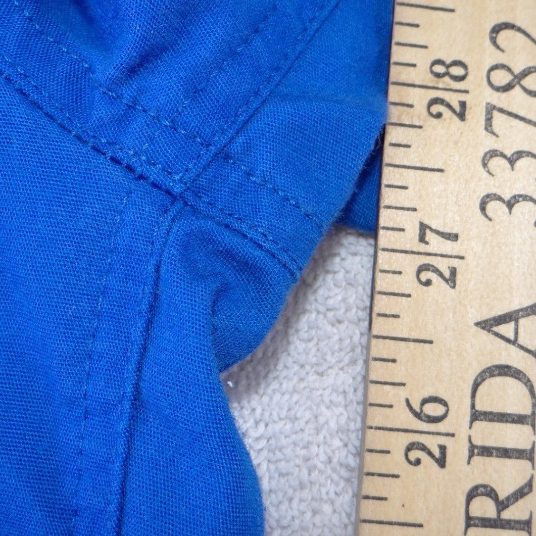 Cherokee Workwear Royal Blue Drawstring Cargo Scrub Pants XS5