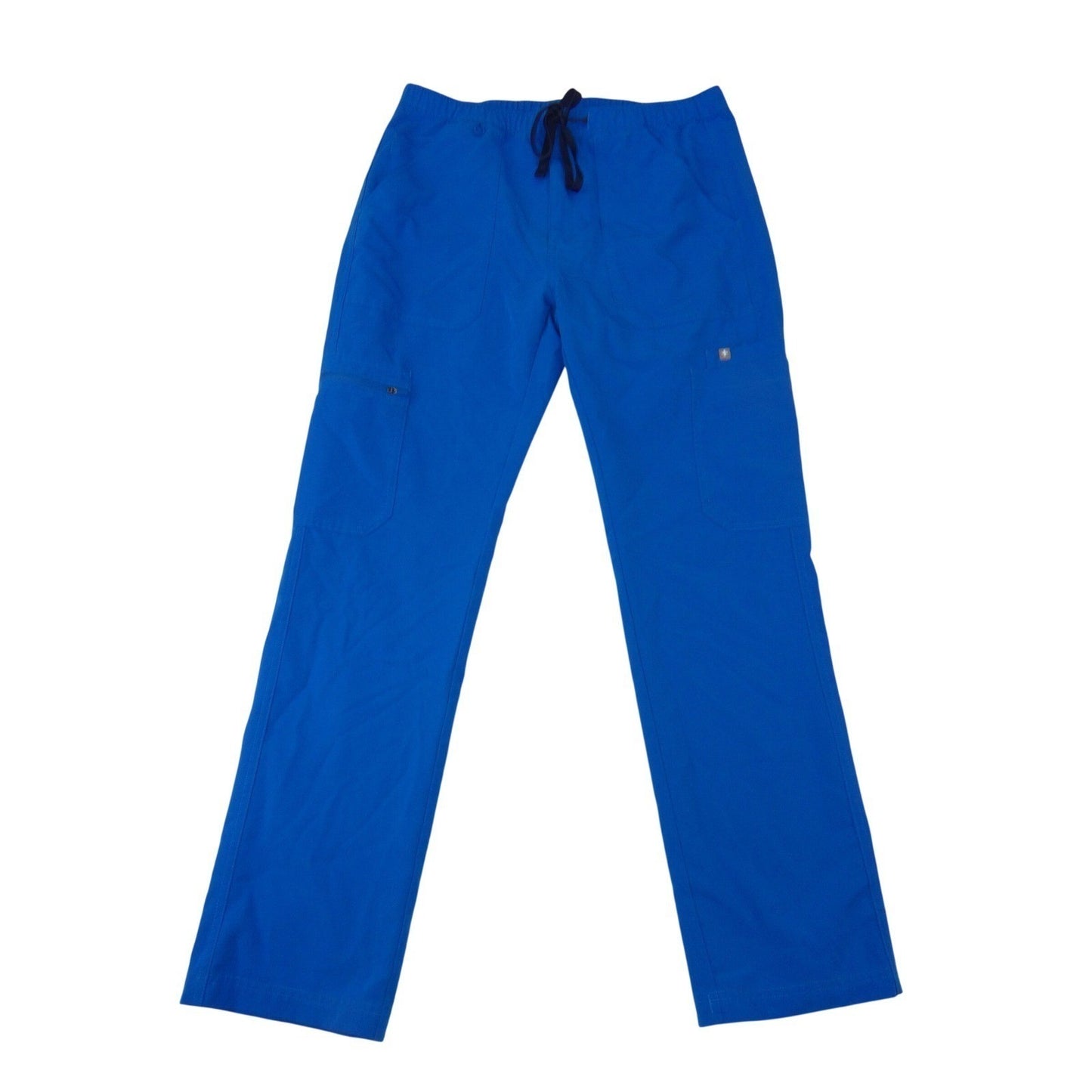 FIGS Technical Collection Royal Blue Scrub Pants Mens Medium TM3001 Drawstring0