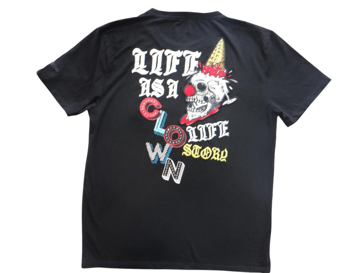 BKYS Black Clown Life Graphic Tee0