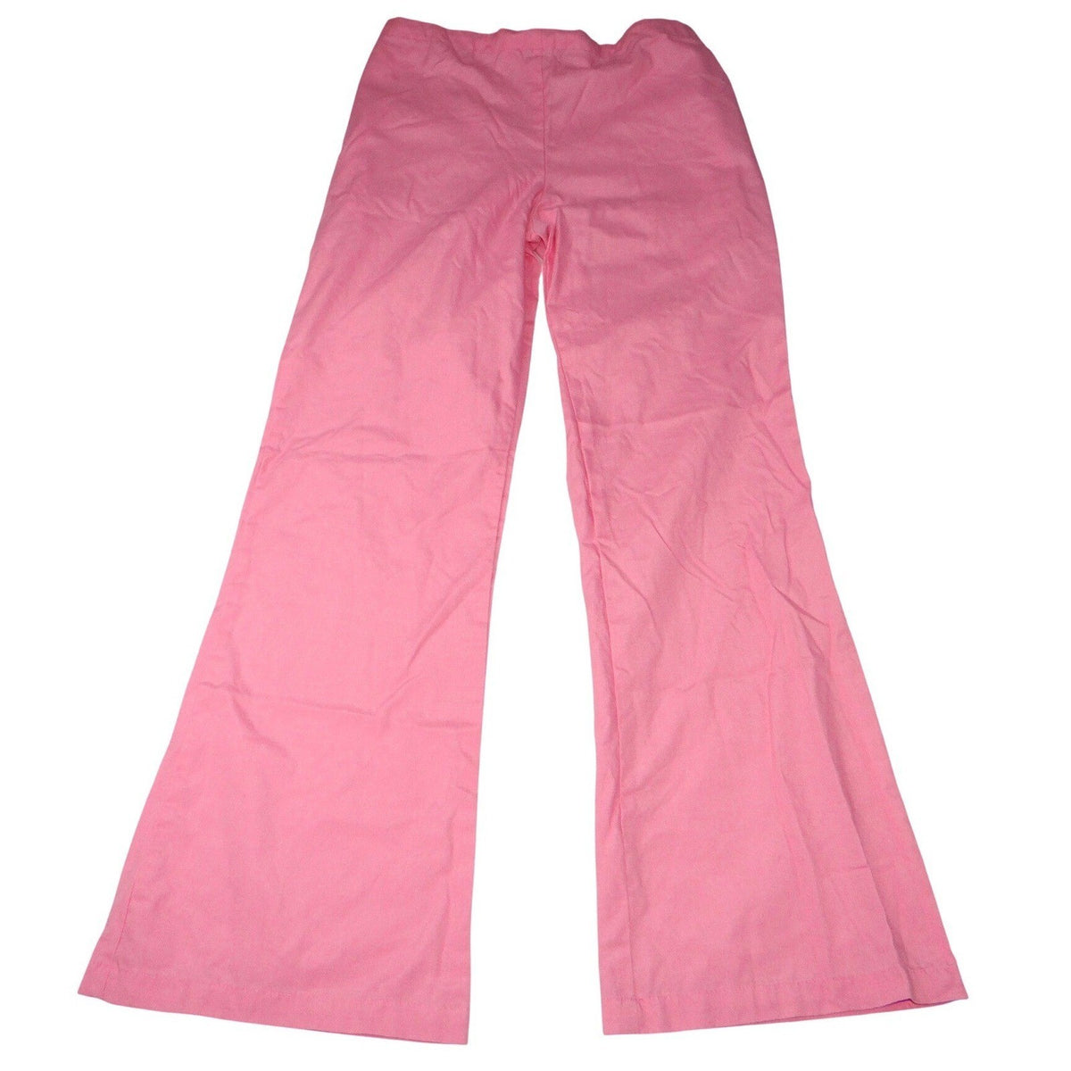 Malibu Doc Pink Wide Leg Scrub Pants Women TXS Elastic Waist Flare Tall0