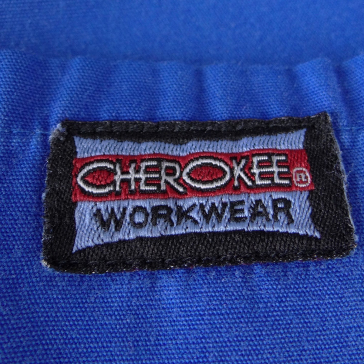 Cherokee Workwear Royal Blue Scrub Pants Womens Small Elastic Drawstring Cargo2