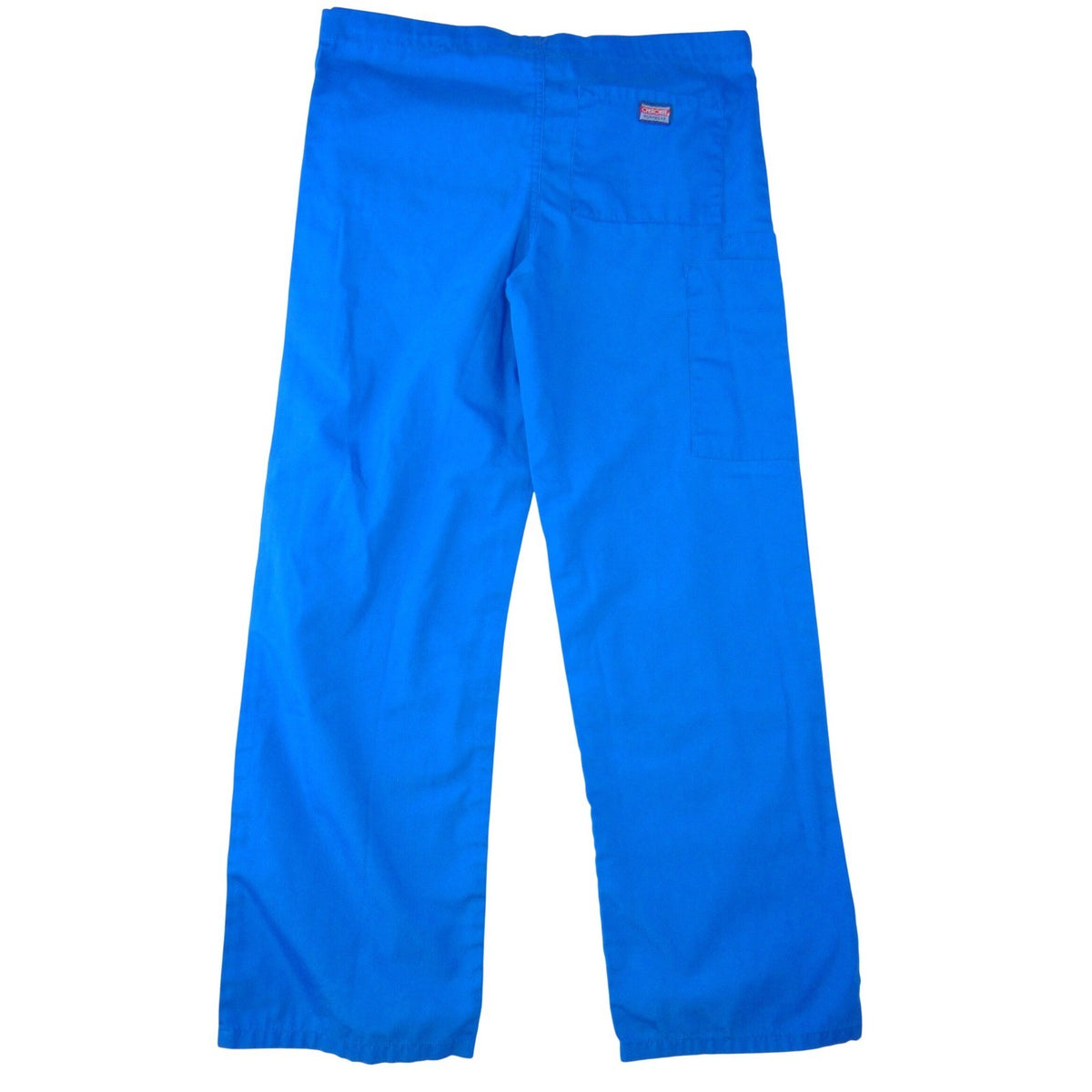 Cherokee Workwear Women Royal Blue Cargo Scrub Pants XS Drawstring2
