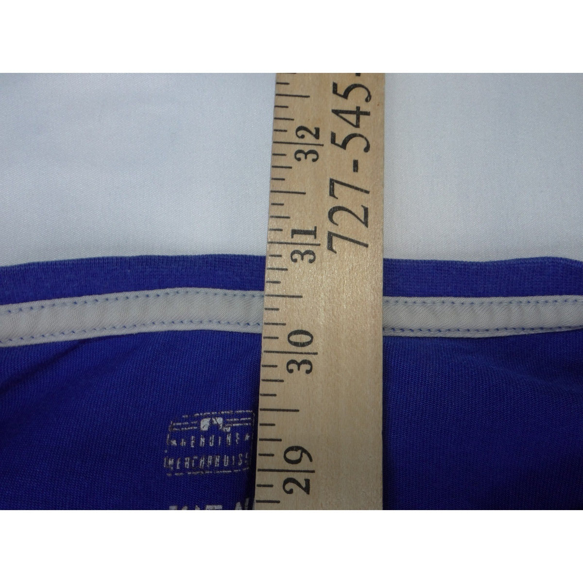 Nike Los Angeles Dodgers MLB Dri FIT Long Sleeve Shirt Blue Mens XL 39926