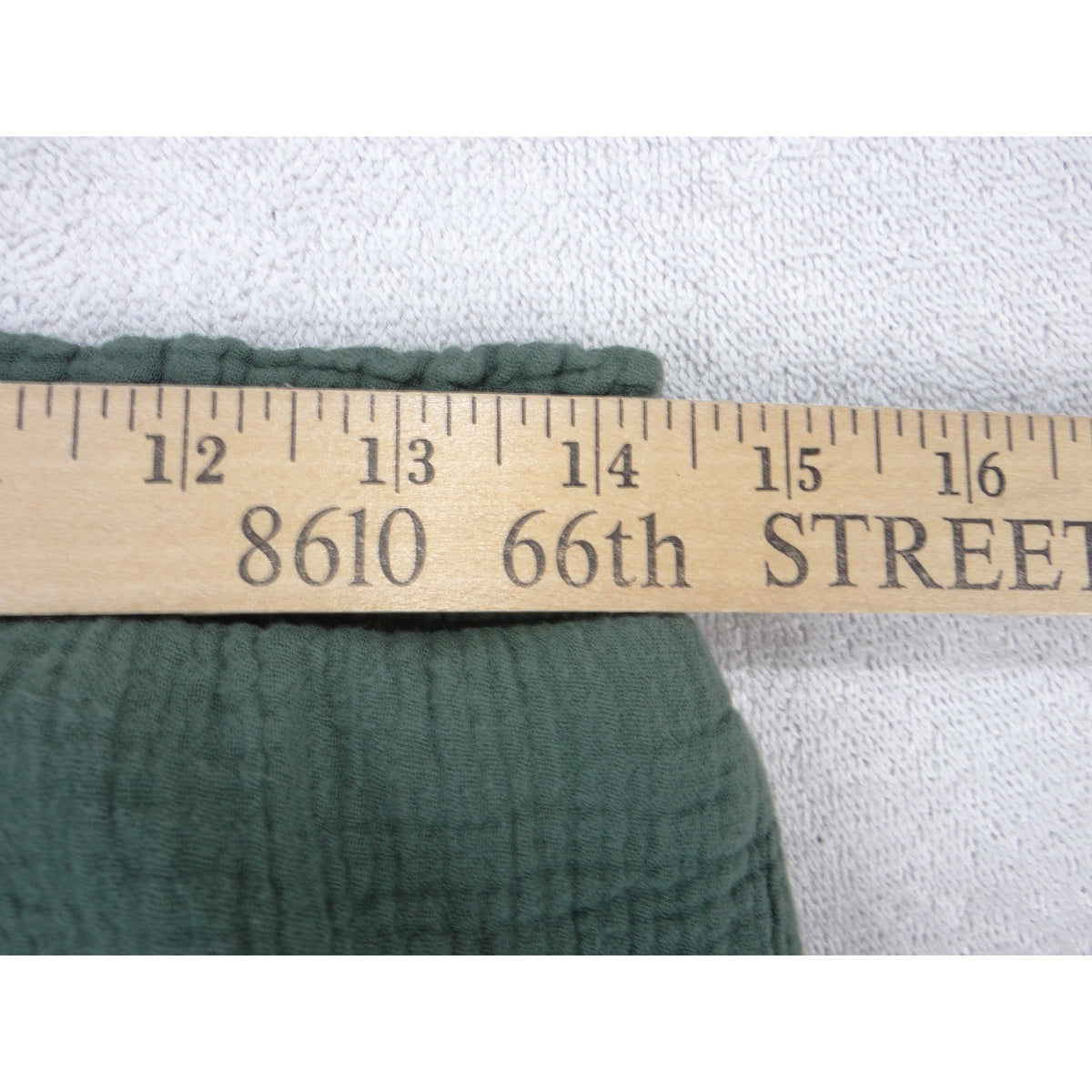 Jessica Simpson Sage Green Gauze Wide Leg Elastic Waist Pants Medium 40216