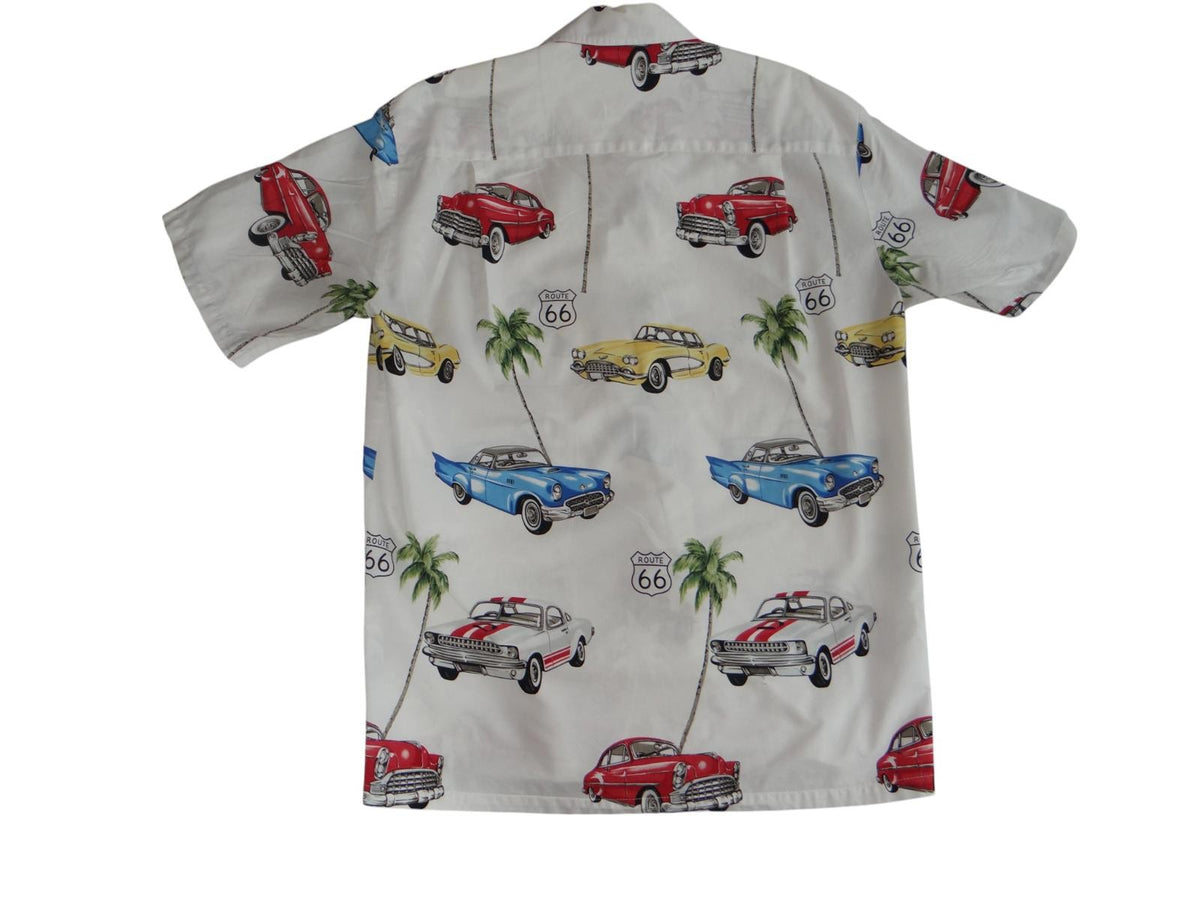 Pacific Blend Retro Classic Cars Short Sleeve Shirt3