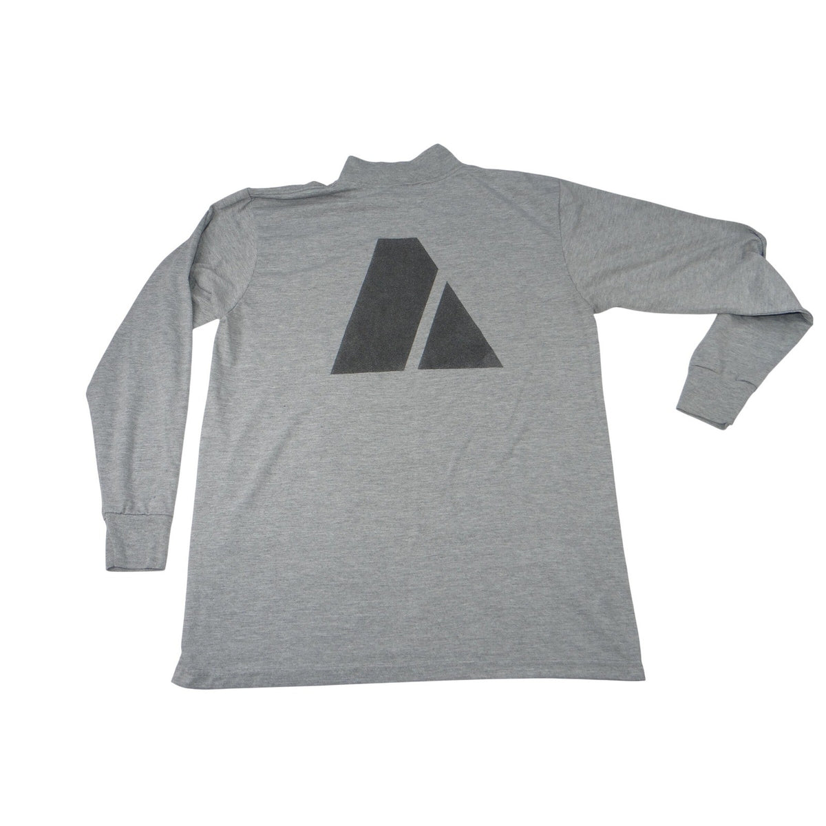 Two US Army Gray Long Sleeve Mock Neck Shirts Men's2