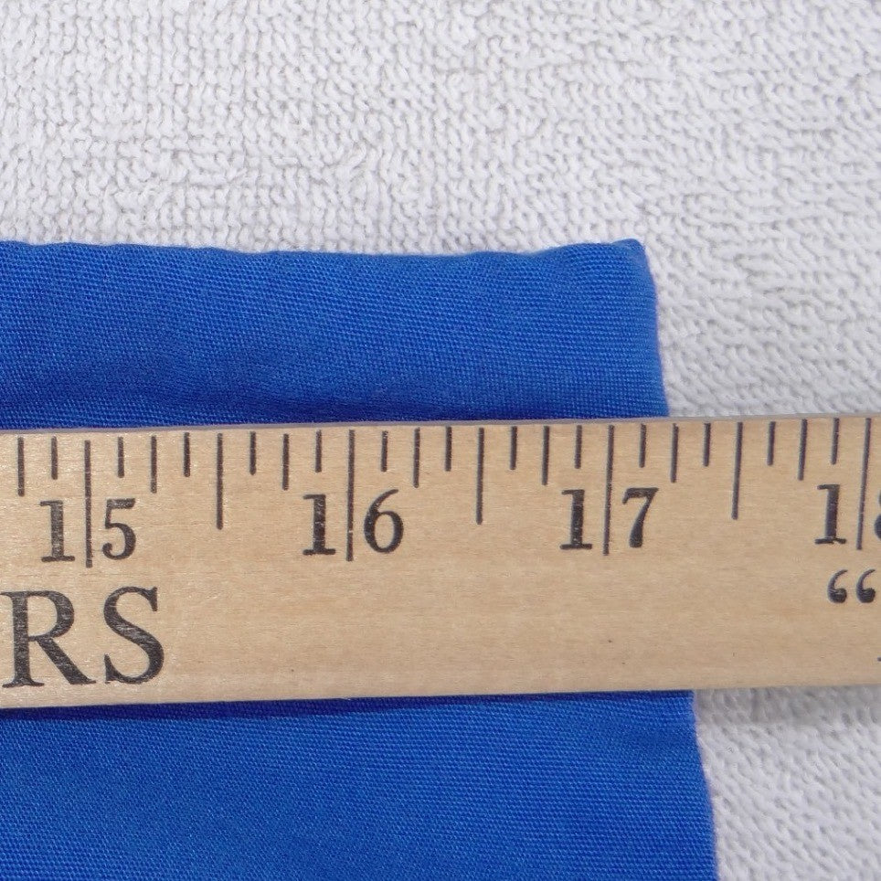 Cherokee Workwear Womens Royal Blue Scrub Pants XS Drawstring Straight Leg5