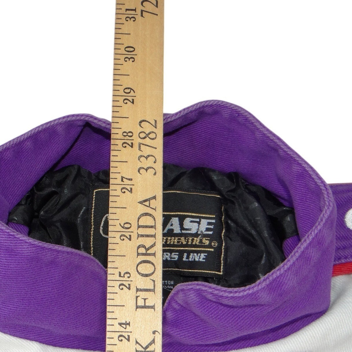 Chase Authentics Crown Royal Roush Racing NASCAR Jacket Jamie McMurray Purple L23