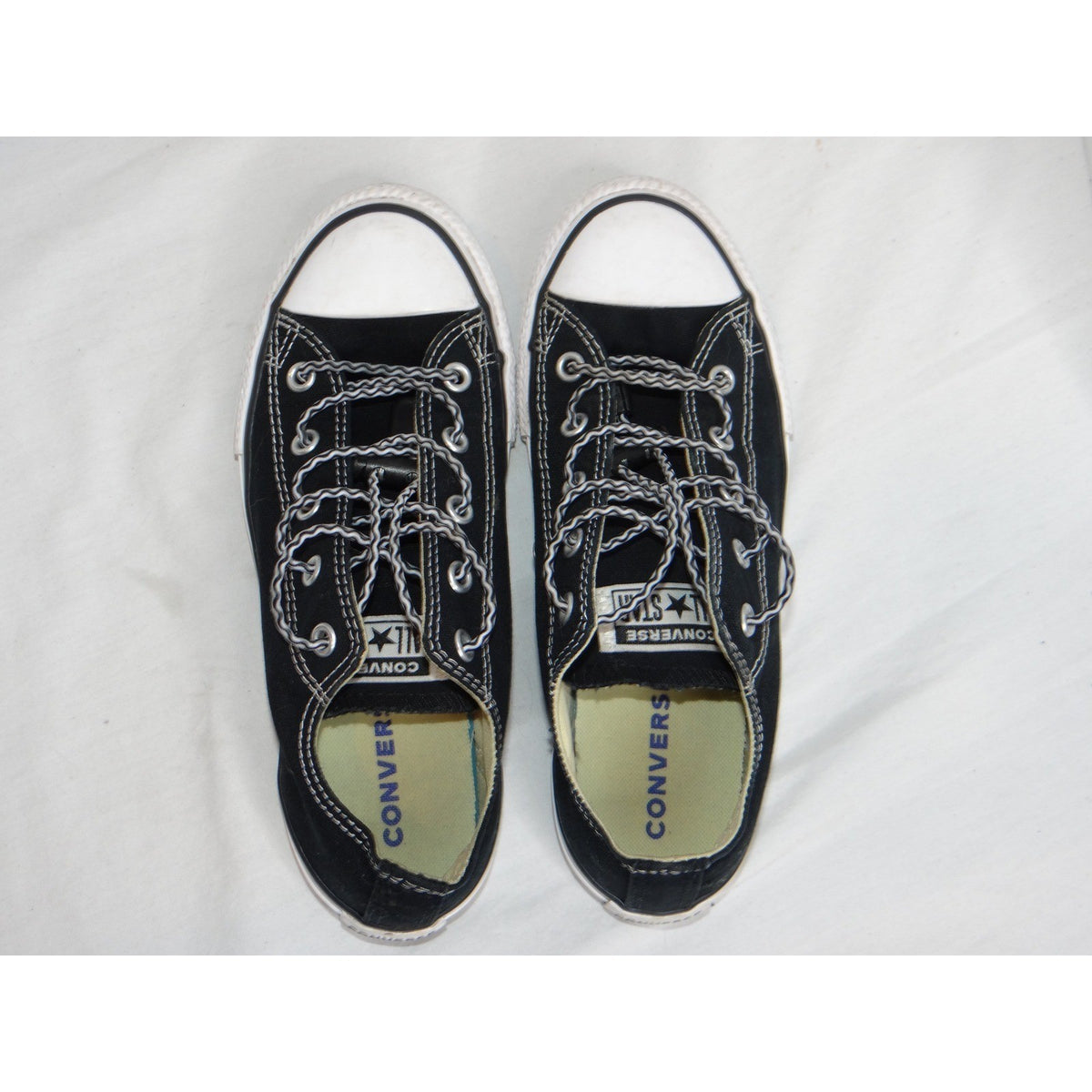 Converse All Star Chuck Taylor Low Top Black Youth Sneakers Shoes Size 3 Youth3