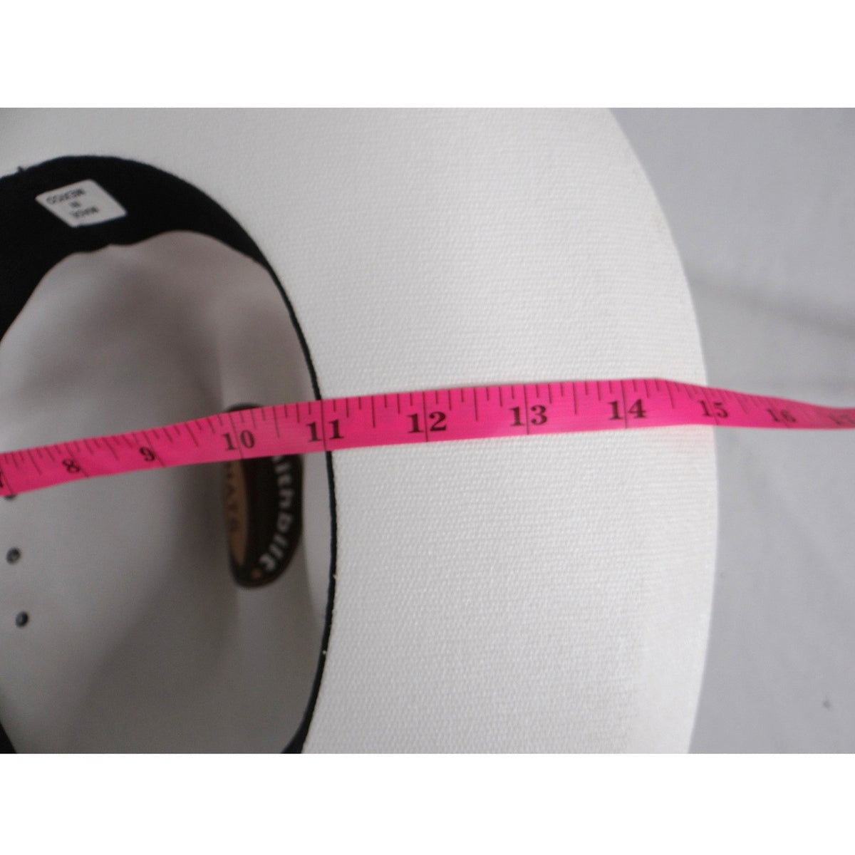 Smithbilt White Straw Cowboy Hat Cattleman Crease Wide Brim Western Hat 218211
