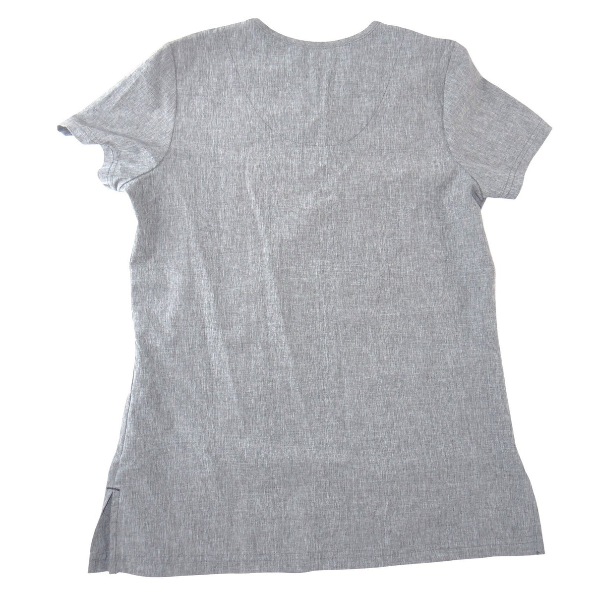 Koi Basics Becca Scrub Top Womens XS Grey Heather V Neck Medical Nursing2