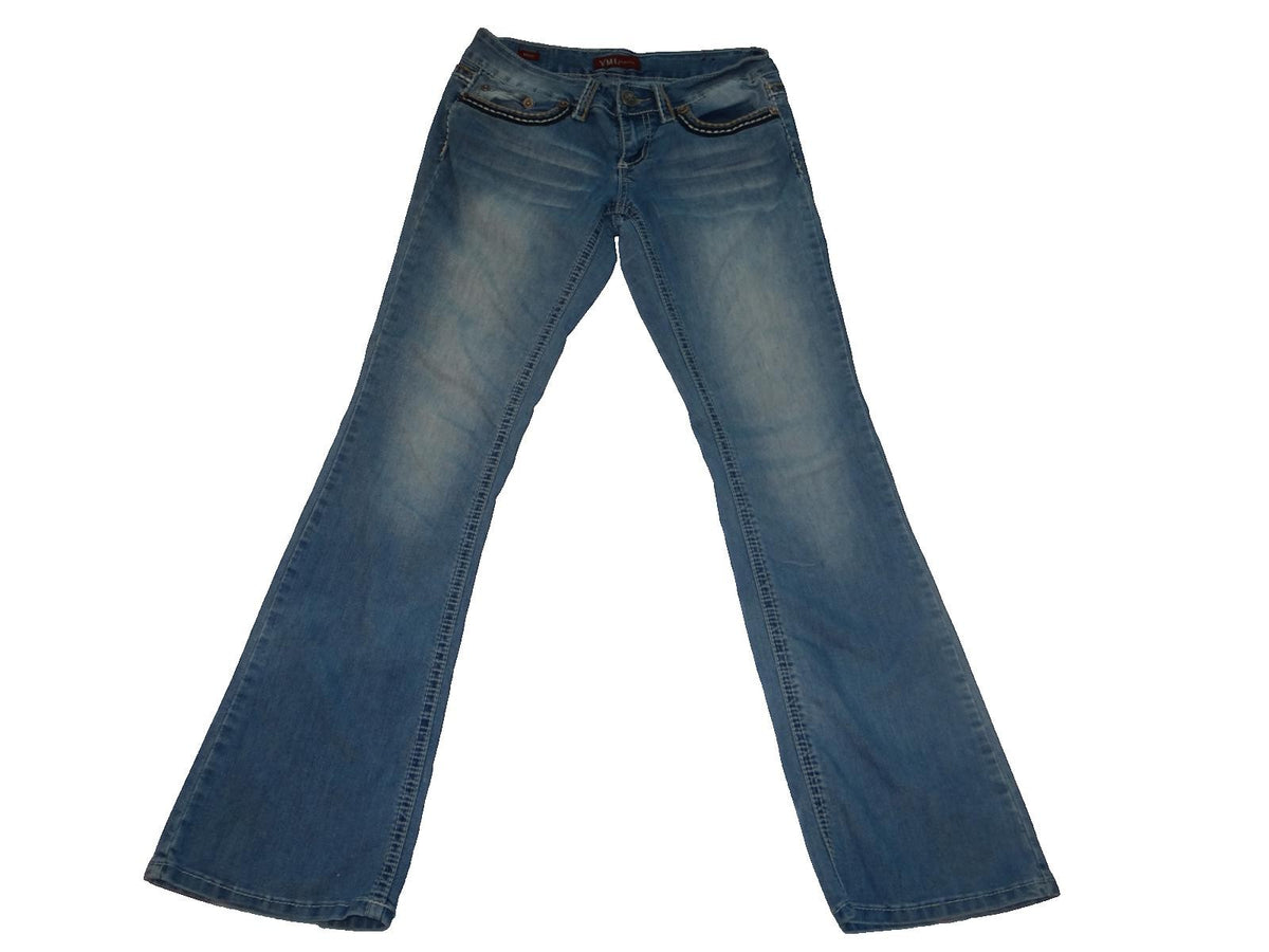Vintage Y2K YMI Women's Boot Cut Jeans Light Wash Size 71