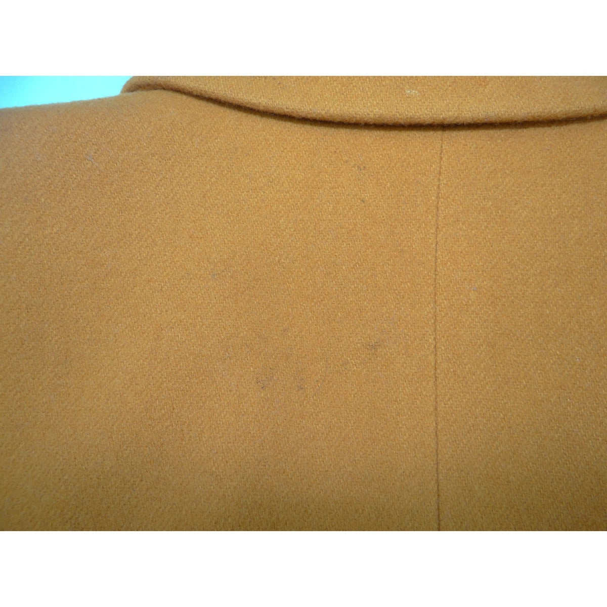 Linda Allard Ellen Tracy Mustard Yellow Wool Cashmere Blazer Jacket Size 69