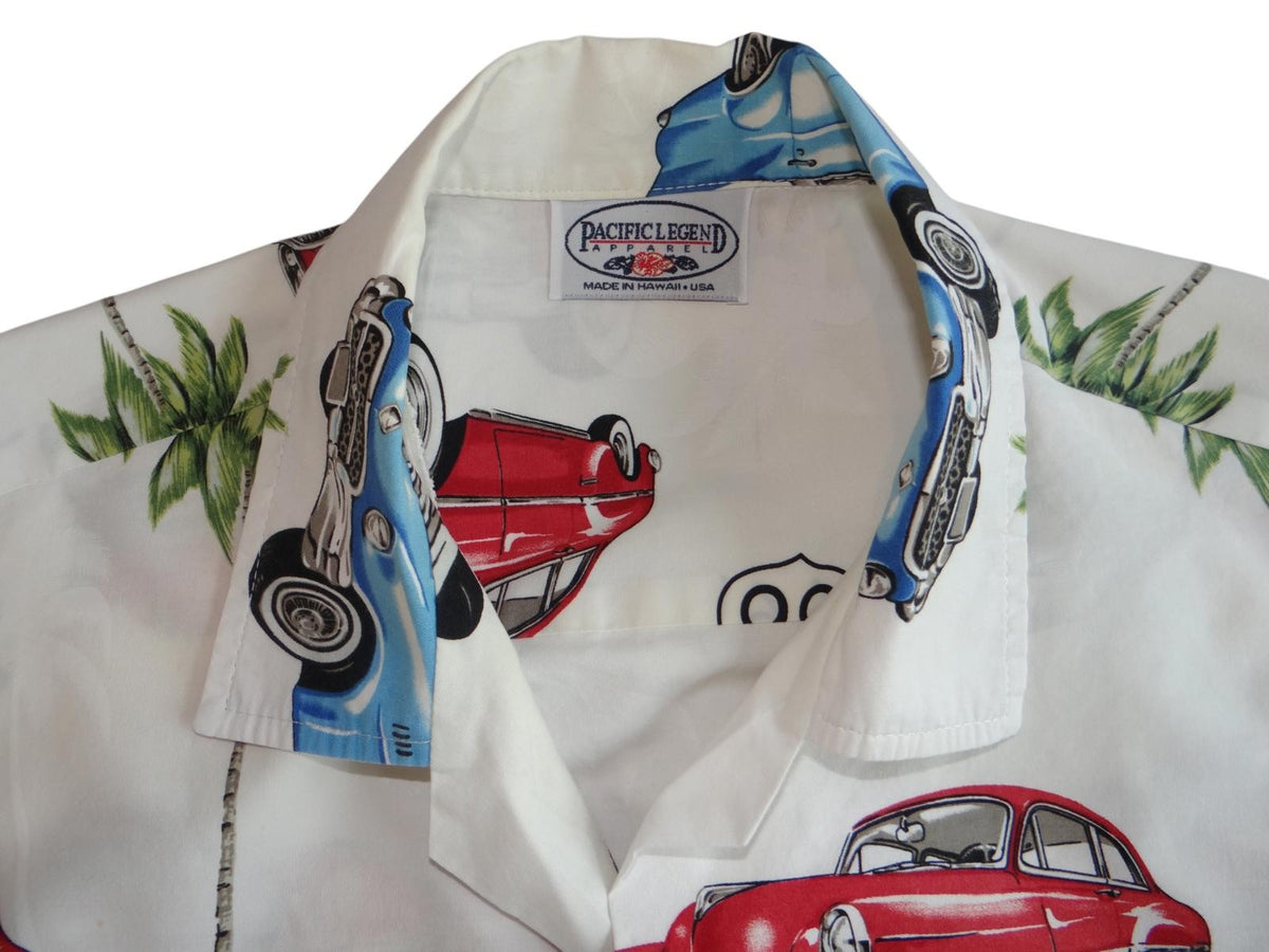 Pacific Blend Retro Classic Cars Short Sleeve Shirt1