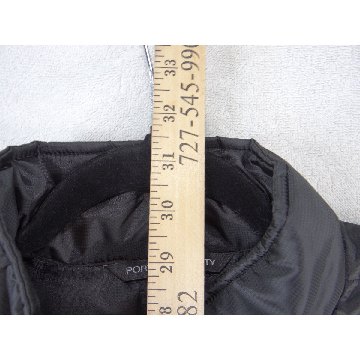 Port Authority Mens XL Black Zephyr Puffer Full Zip Jacket Endeavor Logo6