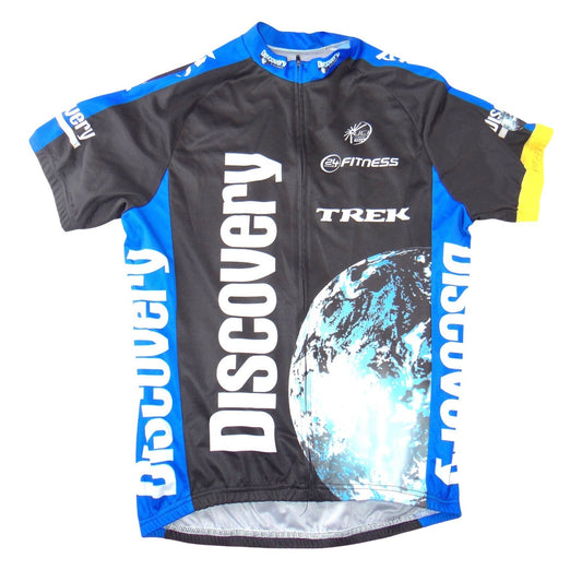 Giordana Discovery Channel Pro Cycling Jersey Trek AMD Full Zip Mens XL