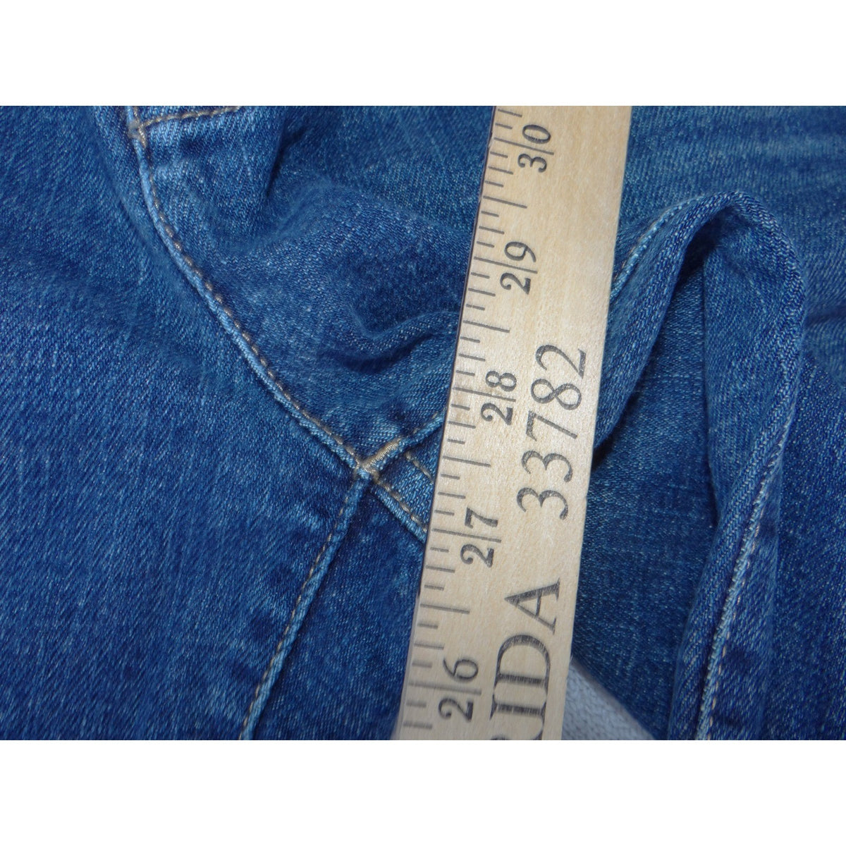 Lauren Ralph Lauren Jeans Co Womens 10 Blue Bootcut Denim Pants Mid Rise 39904