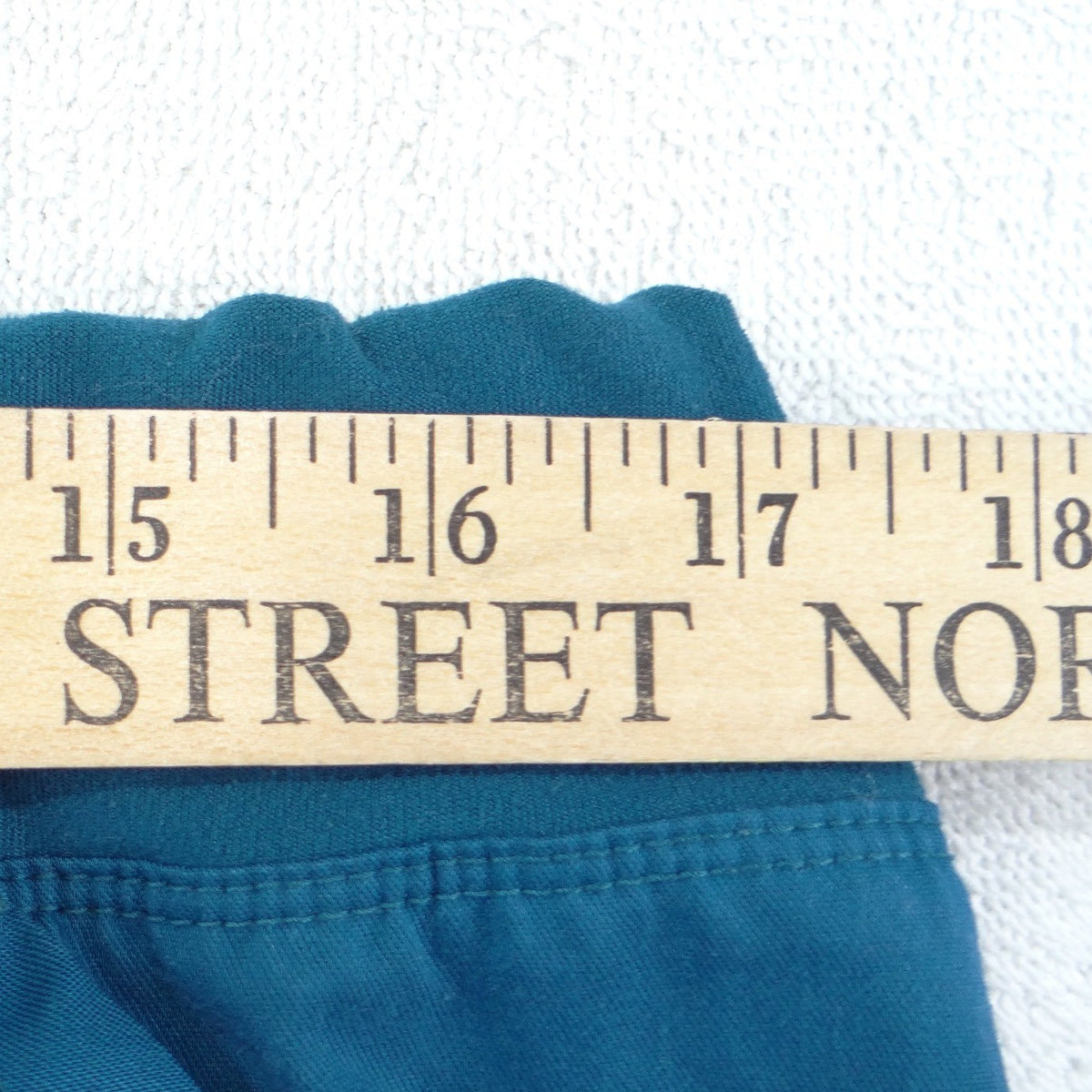 Cherokee Authentic Workwear Women Teal Blue Cargo Scrub Pants Large4