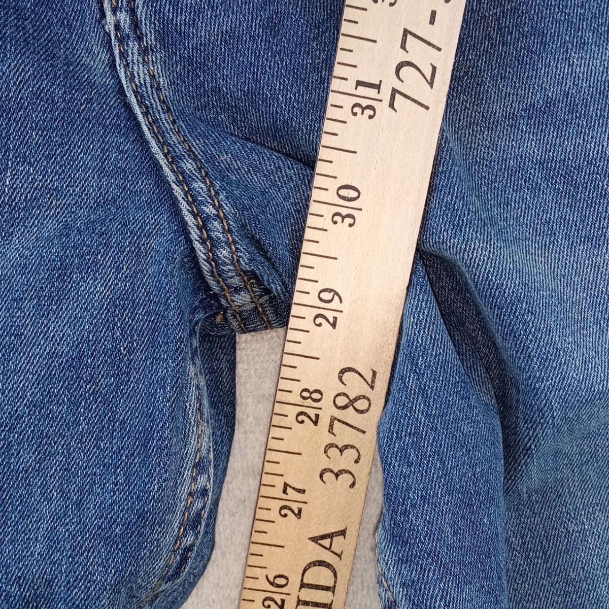 NWT Lee Mens Straight Fit Straight Leg Jeans Heath Blue 40x30 Premium Flex5