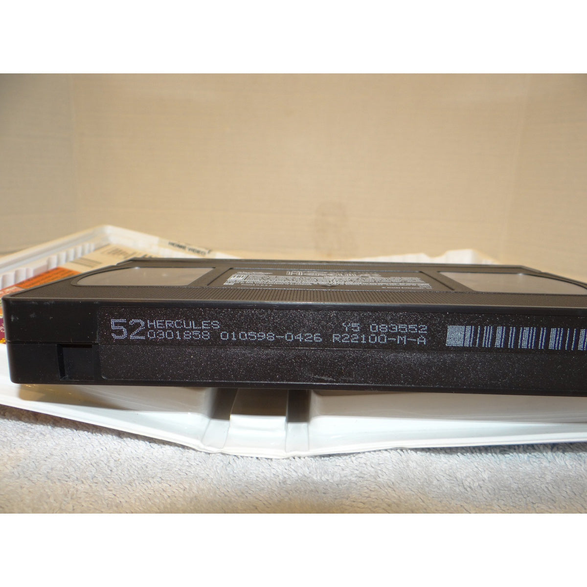 Disney Hercules VHS 1998 Masterpiece Collection Clamshell Case G Rated