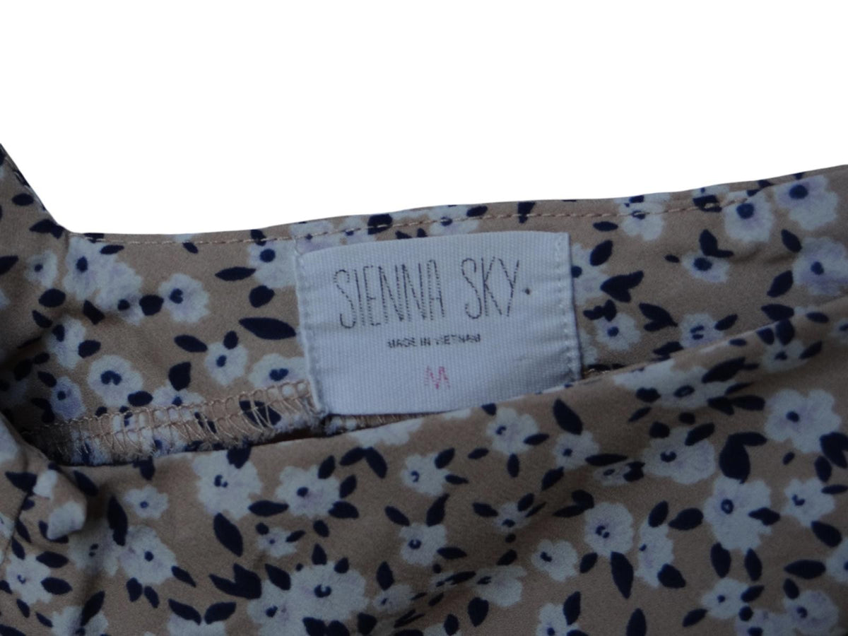 Sienna Sky Floral Peplum Top   Stylish & Comfortable1