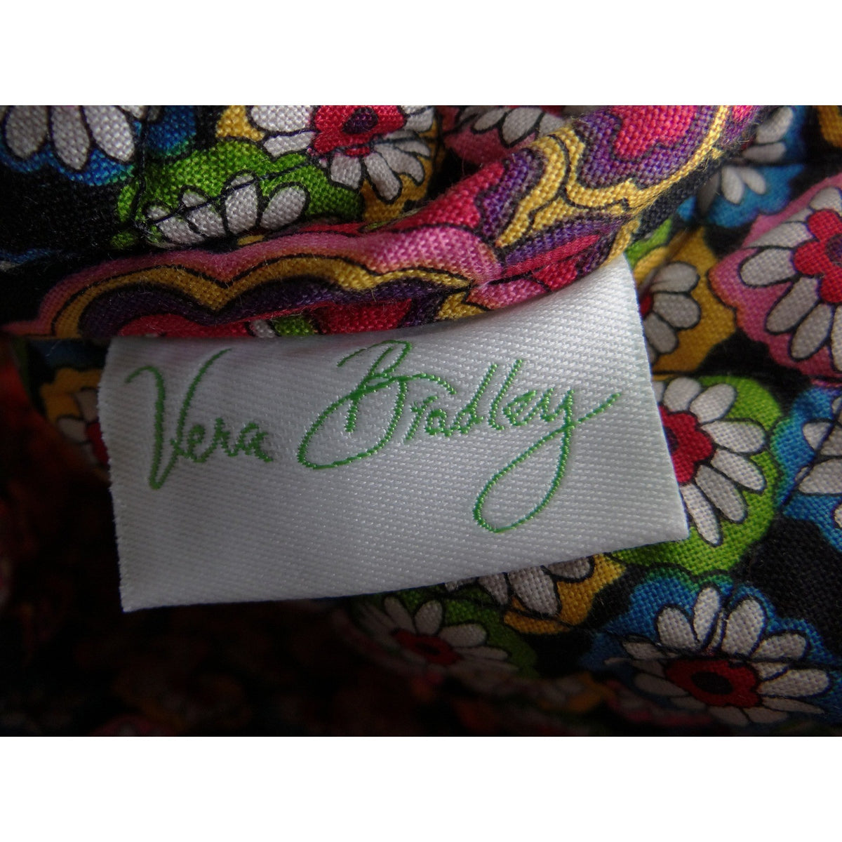 Vera Bradley Provencal Paisley Quilted Christmas Stocking Front Pocket Bells