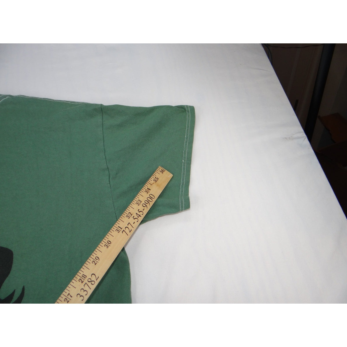 Threadless T Shirt Everything Hurts Grim Reaper Graphic Print Green Size M