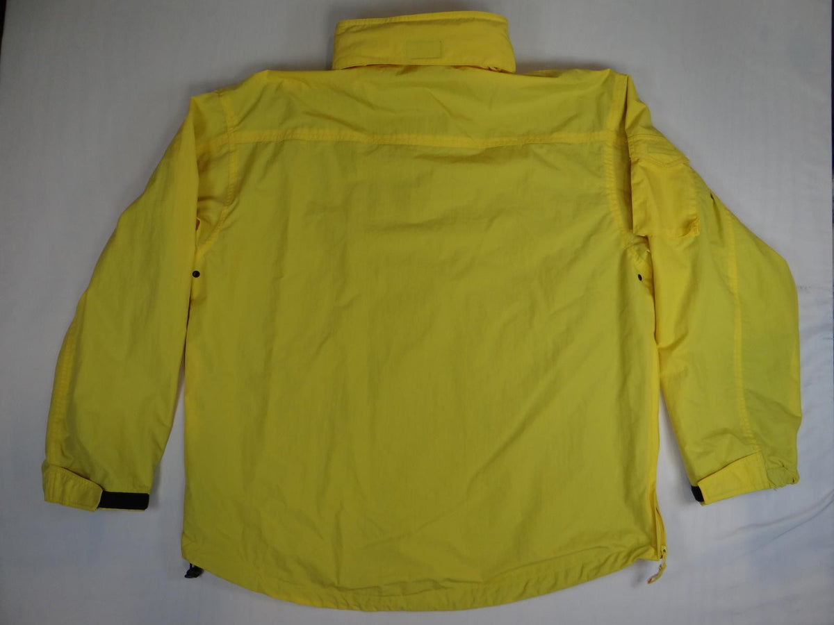 Vintage Y2K Chaps Ralph Lauren Yellow Men's Windbreaker Jacket4