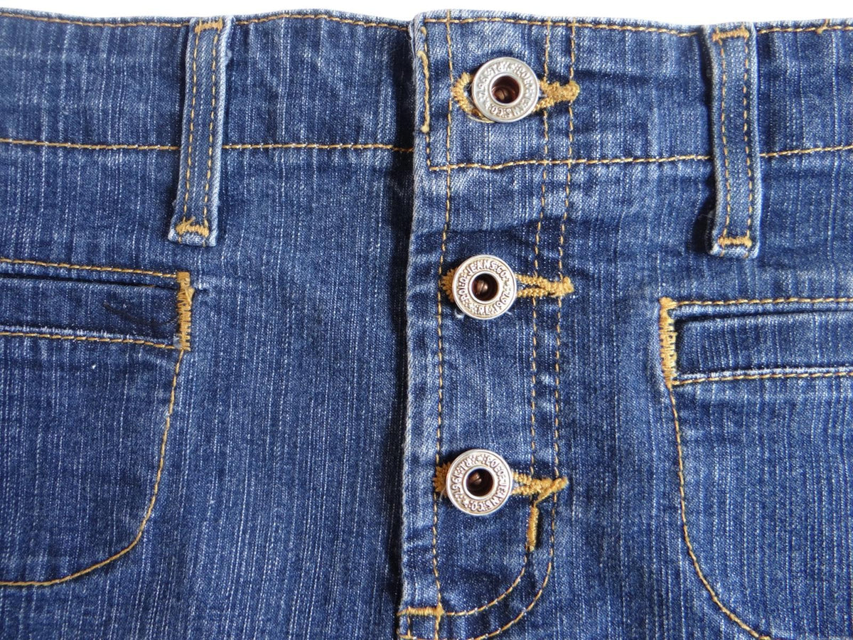 Polo Ralph Lauren Denim Mini Skirt   Stylish Casual Wear1