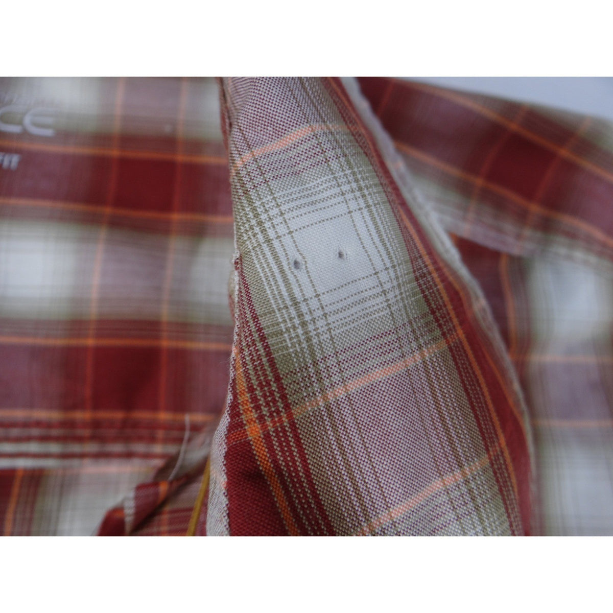 Carhartt Force Relaxed Fit Plaid Short Sleeve Button Up Shirt Men's Size S