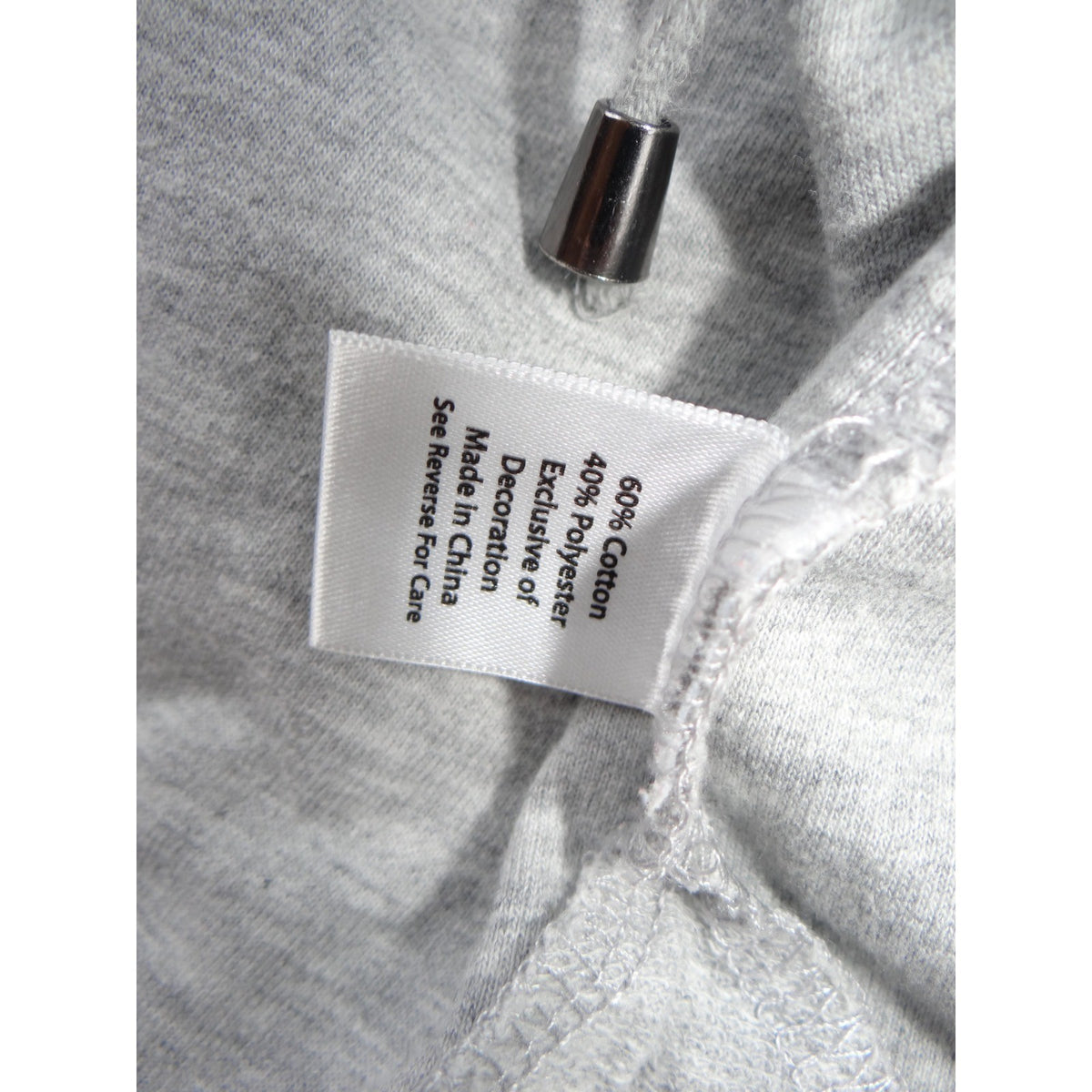 Coral Bay Energy Gray Full Zip Mock Neck Lace Up Side Jacket PS