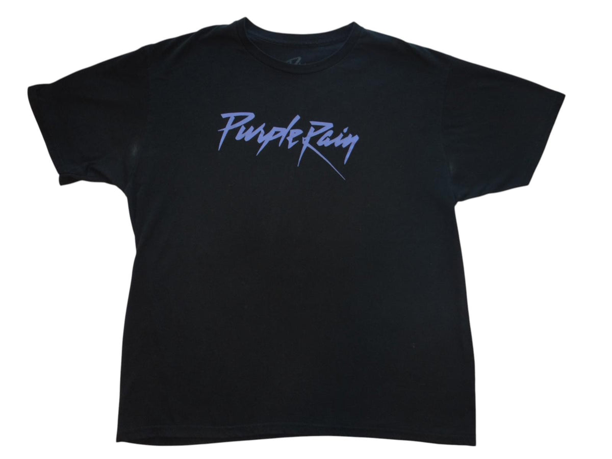 Purple Rain T-Shirt by Prince - Classic Graphic Tee0