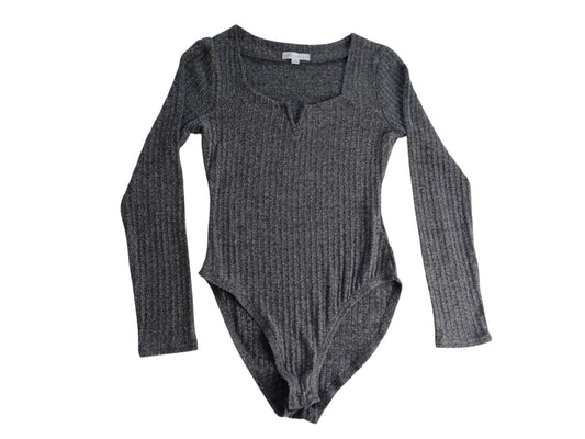 Coco + Jaime Son Long Sleeve Ribbed Bodysuit - Size M