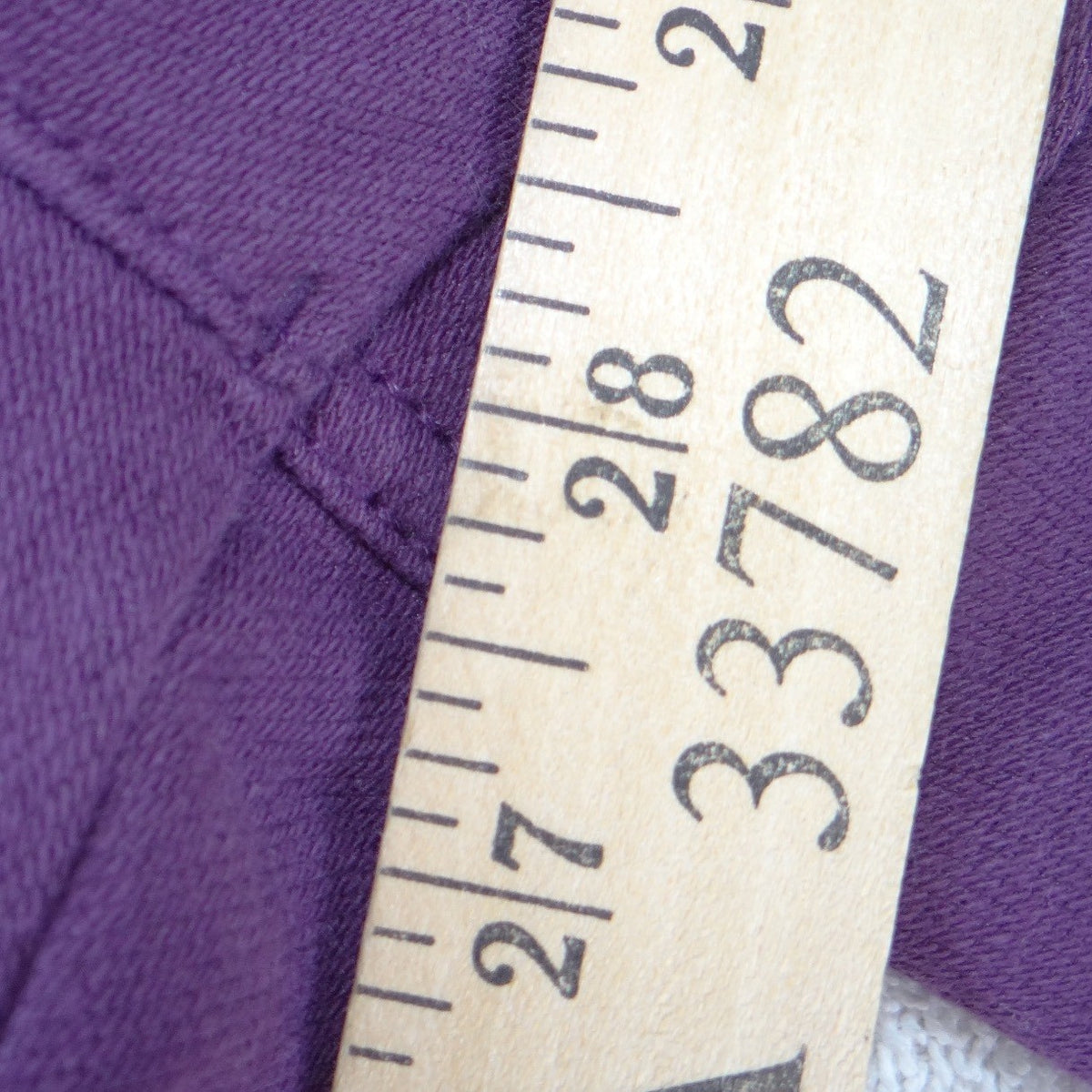 Time and Tru Womens Purple High Rise Pull On Jeggings Size L 12 14 Skinny Pants4