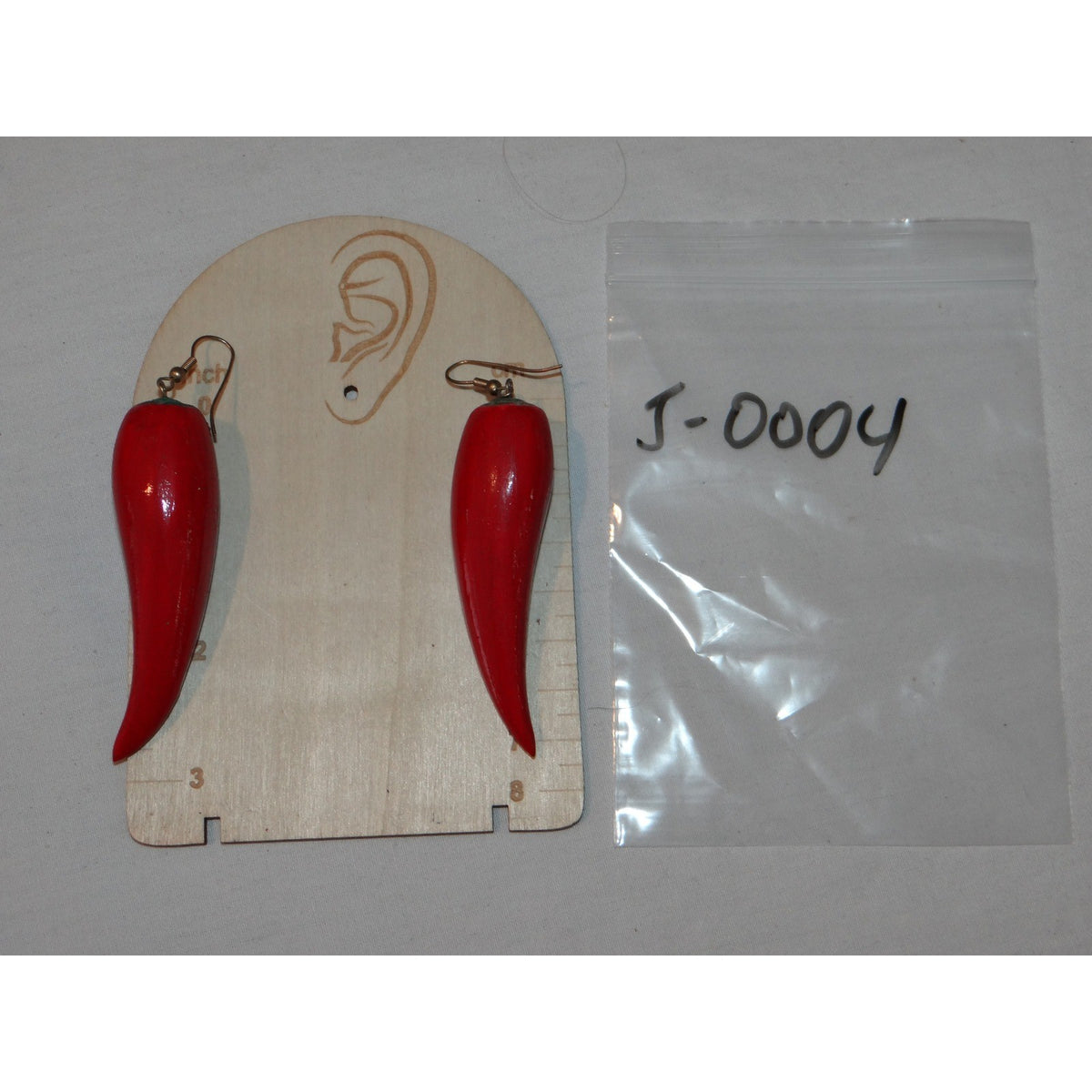 Red Chili Pepper Dangle Earrings Fun Novelty Food Jewelry