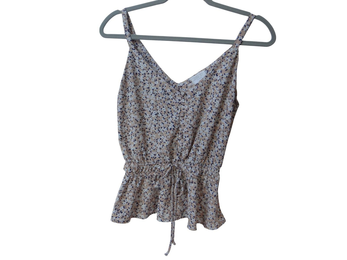 Sienna Sky Floral Peplum Top   Stylish & Comfortable0