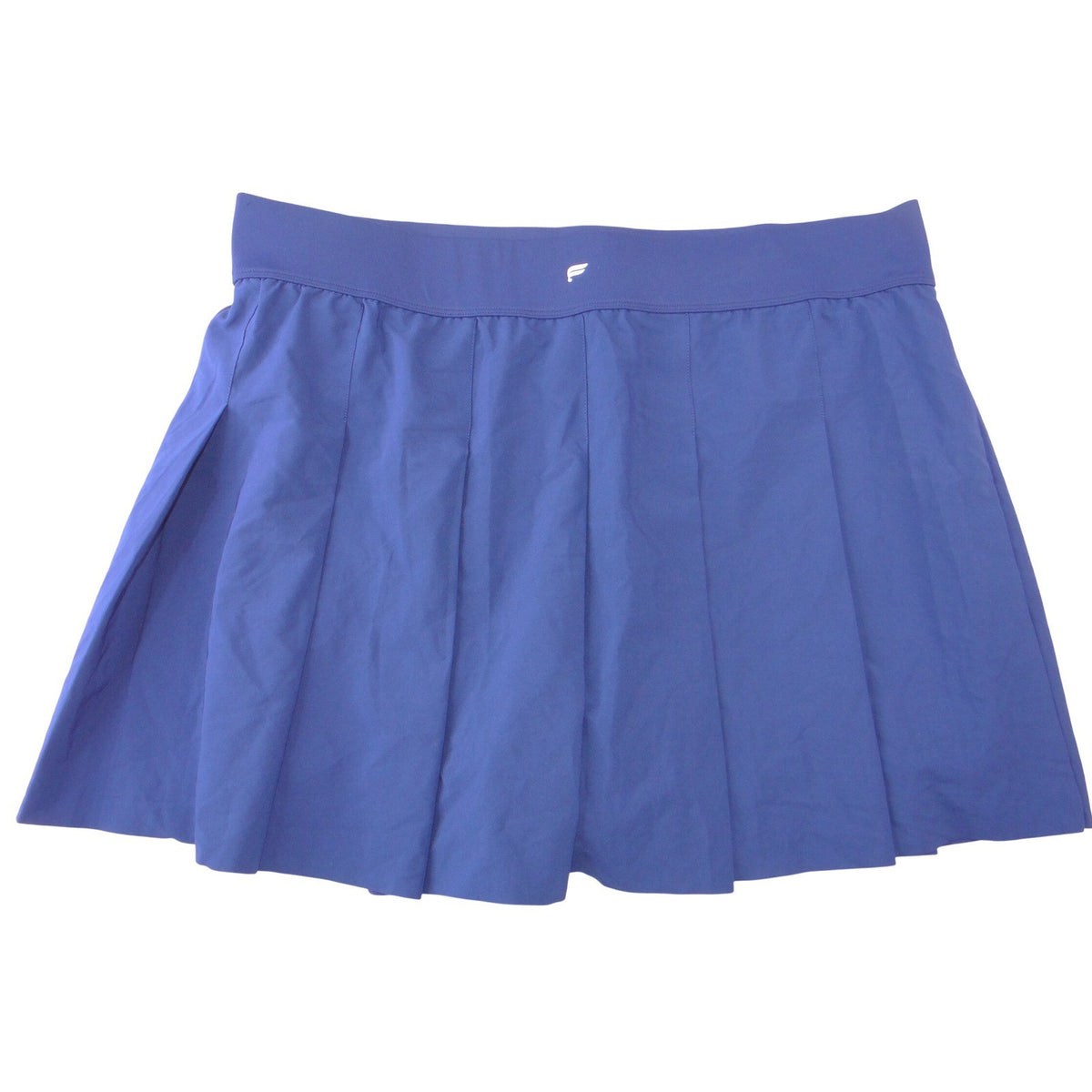 Fabletics Womens Blue Pleated Tennis Skort Built-in Shorts XXL 1X Activewear