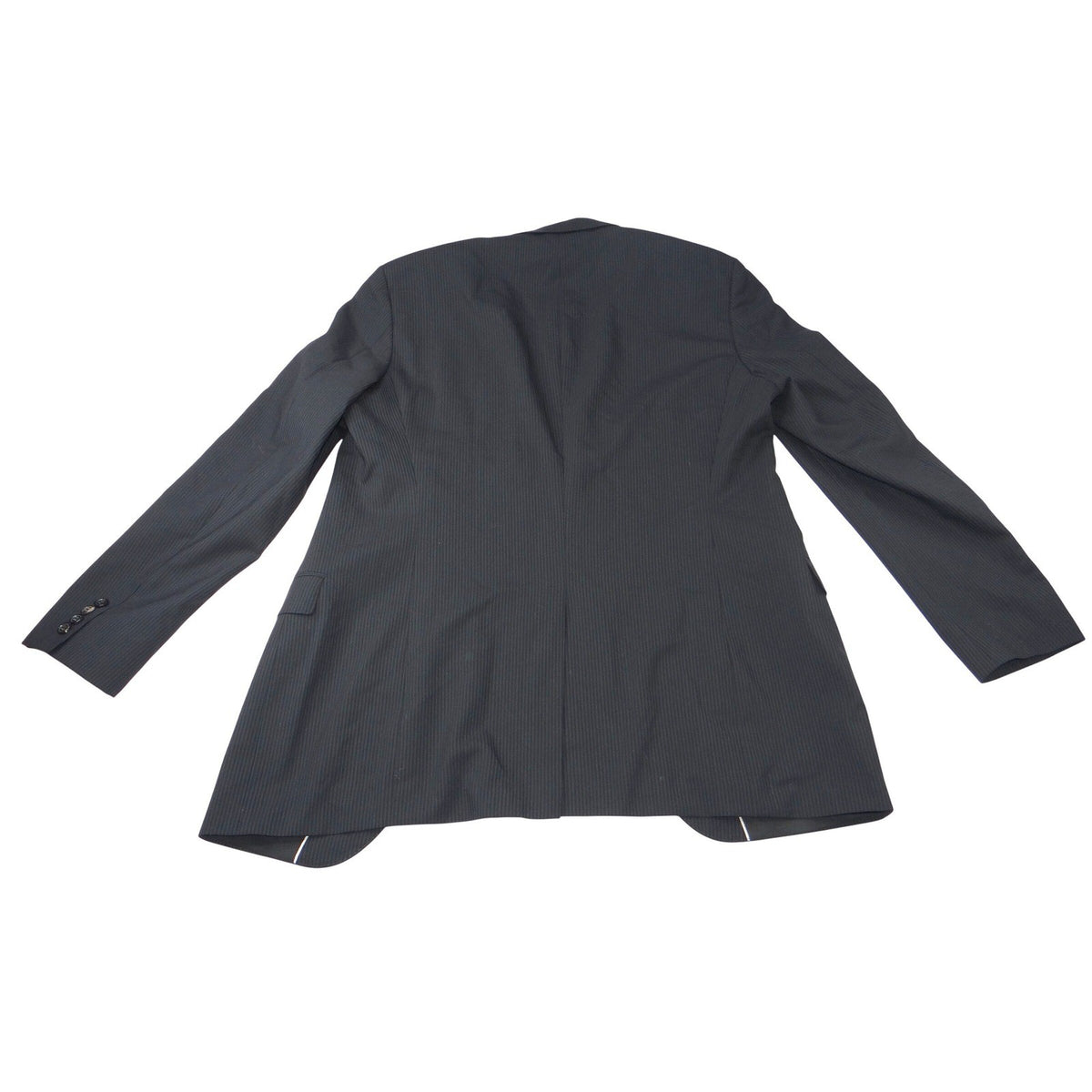 HUGO BOSS Men's Charcoal Pinstripe Super 120 Wool Blazer Jacket 42L Turkey5