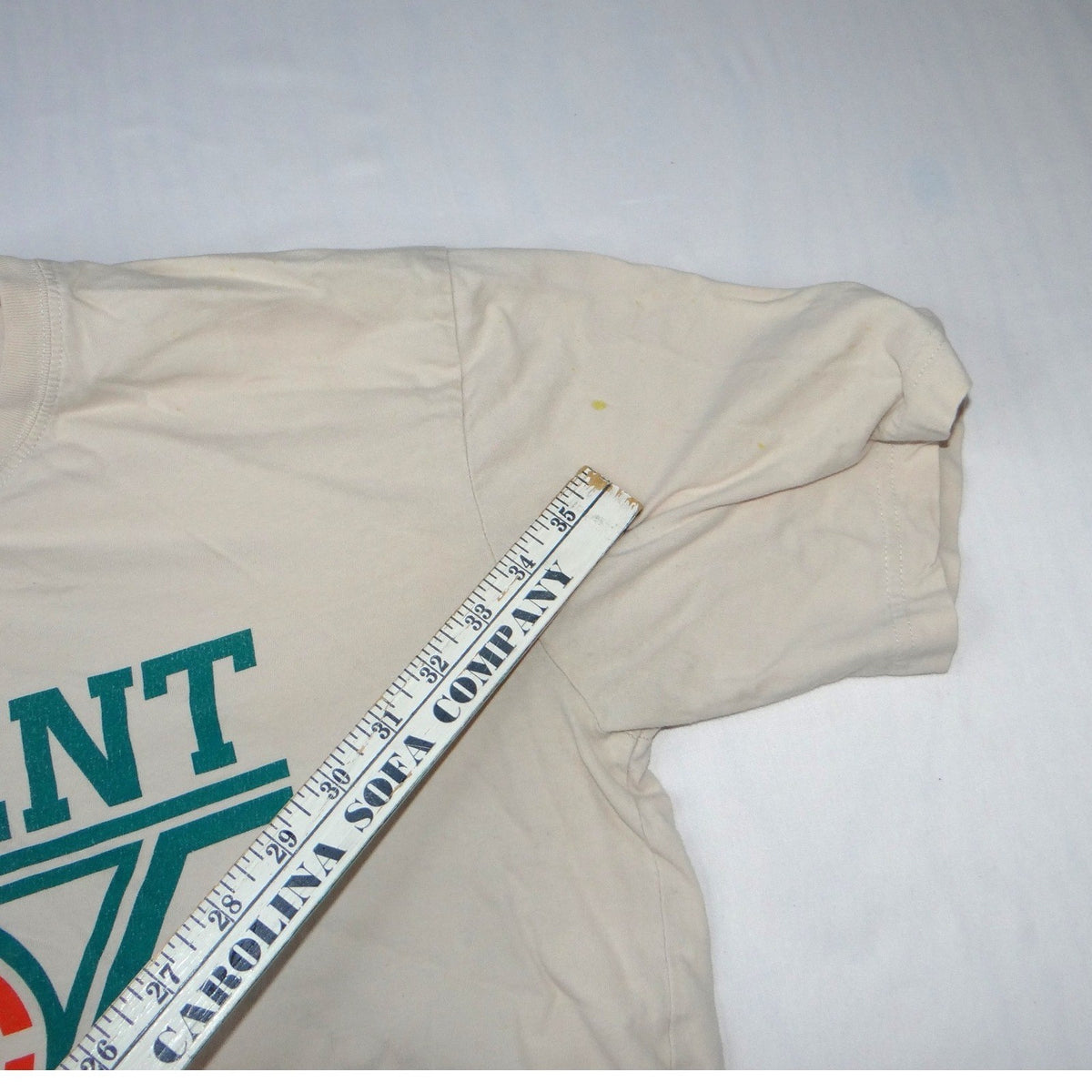 Element Organic Cotton T Shirt Men's XL Beige Graphic Tee Est 1992