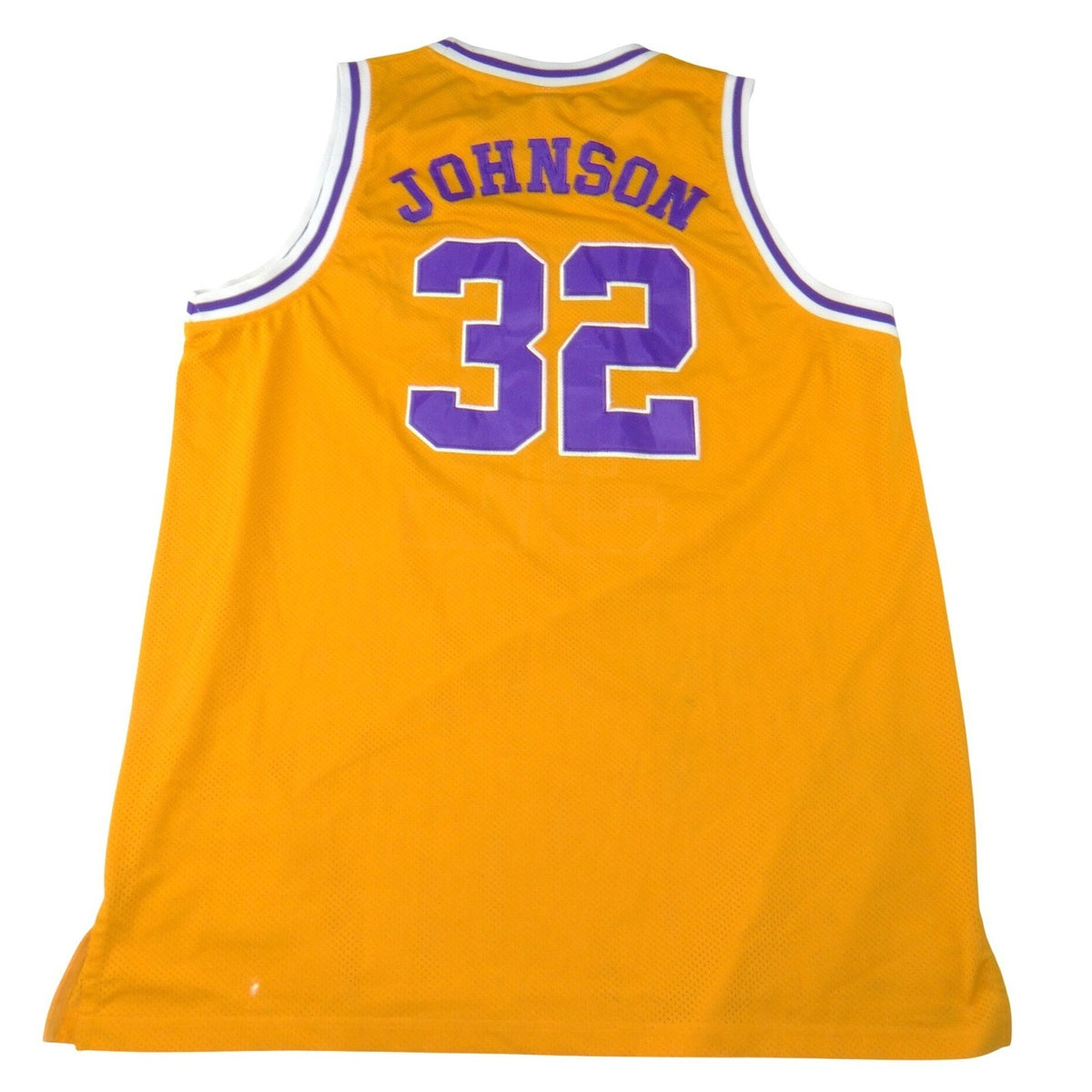 Rare Lakers Magic Johnson 32 Jersey 1979 80 Gold Mens 3XL Mitchell & Ness2