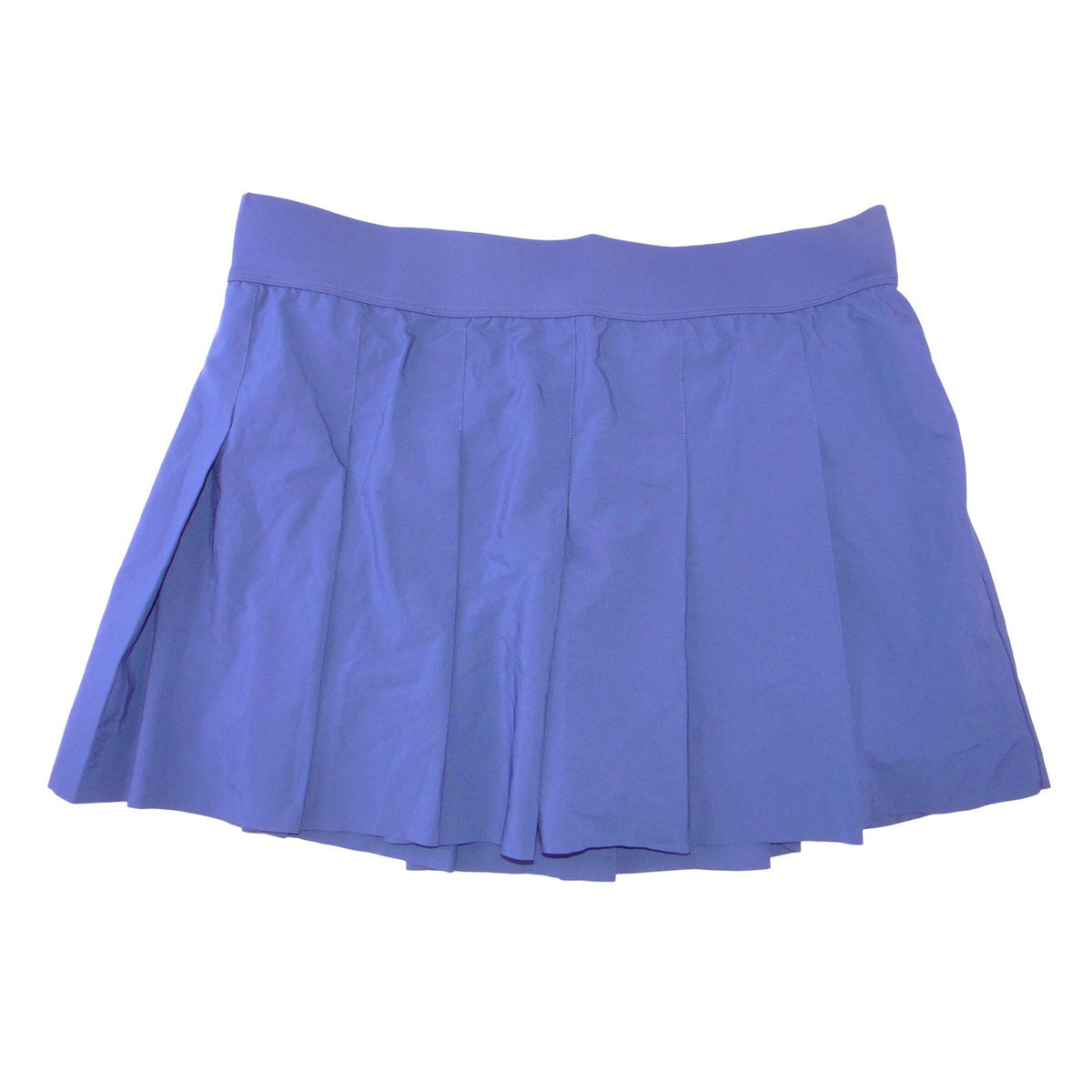 Fabletics Womens Blue Pleated Tennis Skort Built-in Shorts XXL 1X Activewear