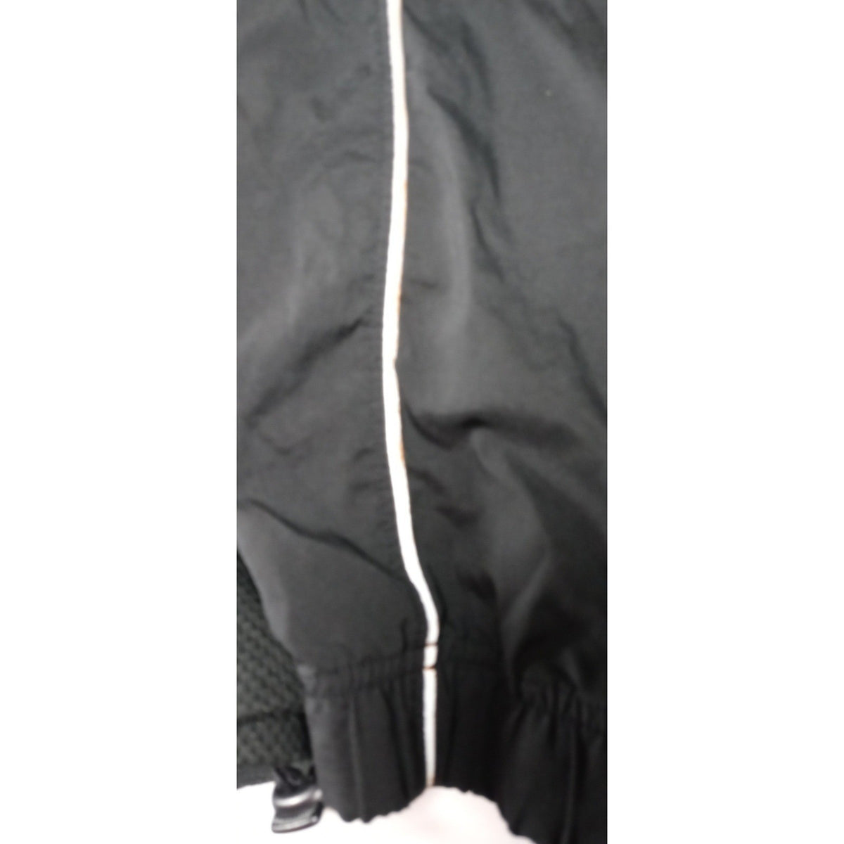 Jordan Black Track Jacket Reflective Stripe Full Zip Men's Medium Athletic9