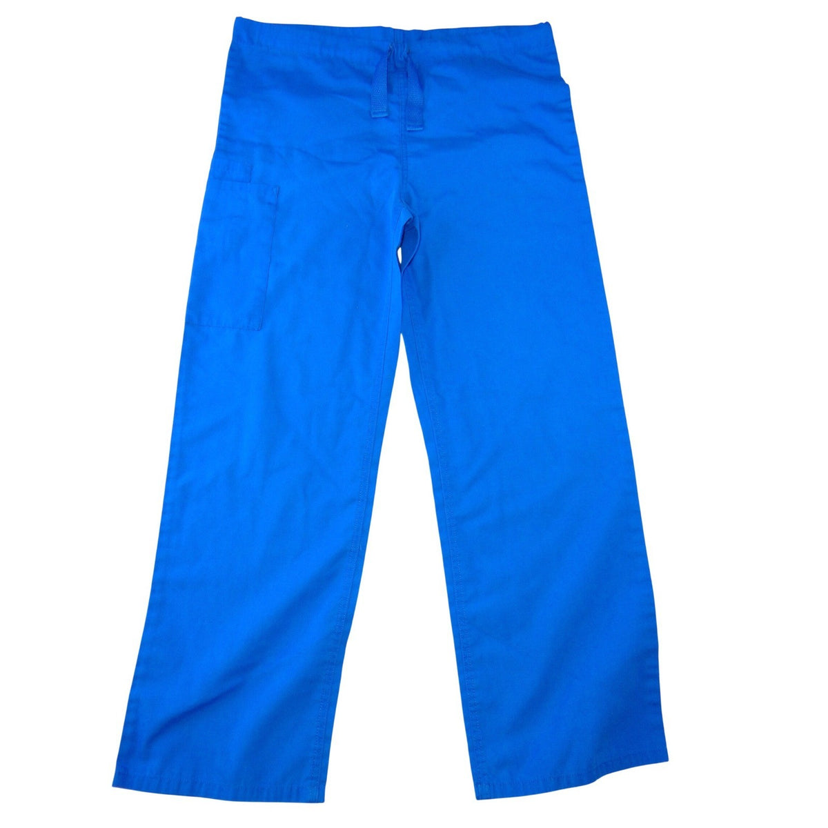 Cherokee Workwear Royal Blue Scrub Pants Cargo Drawstring Womens XS0